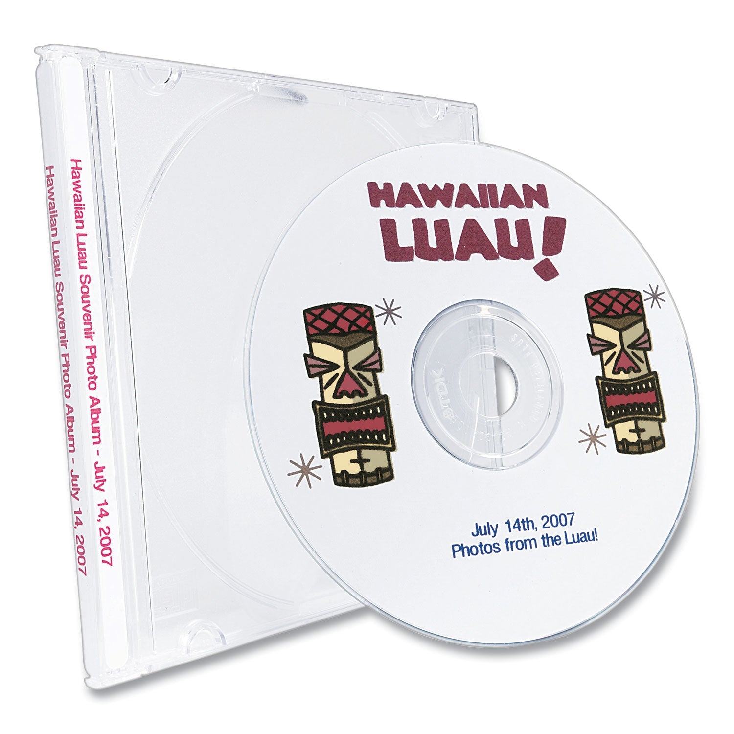 Avery® Inkjet Cd Labels, Matte White, 100/pack