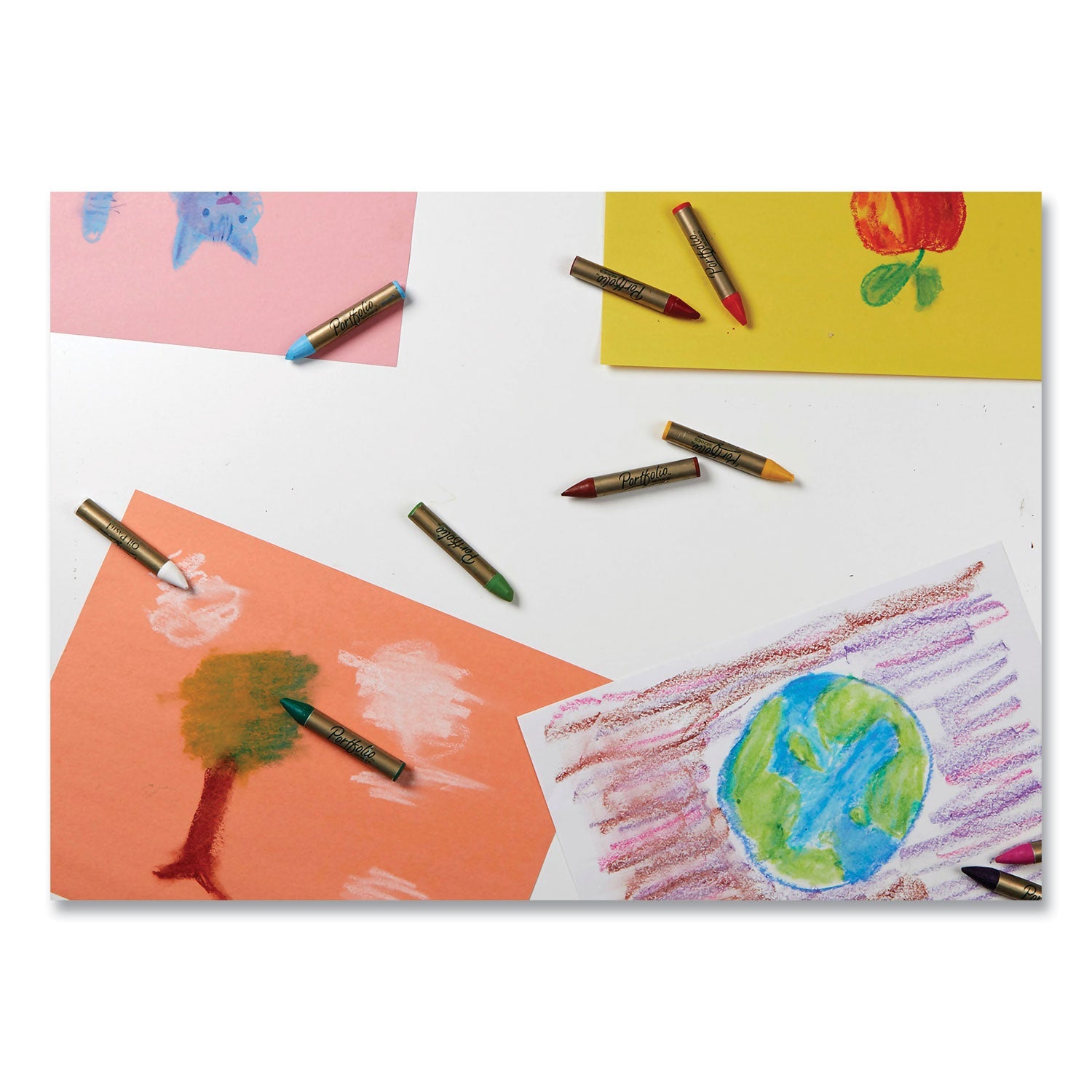 Crayola® Portfolio Series Oil Pastels, 12 Assorted Colors, 12/pack