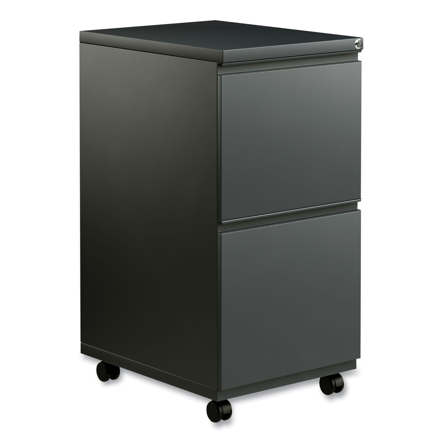 File Pedestal With Full-Length Pull | Charcoal