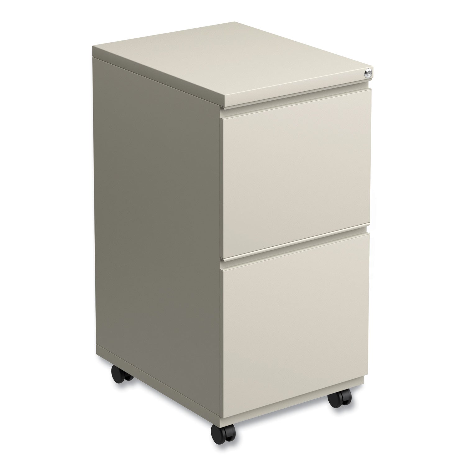 File Pedestal With Full-Length Pull | Putty
