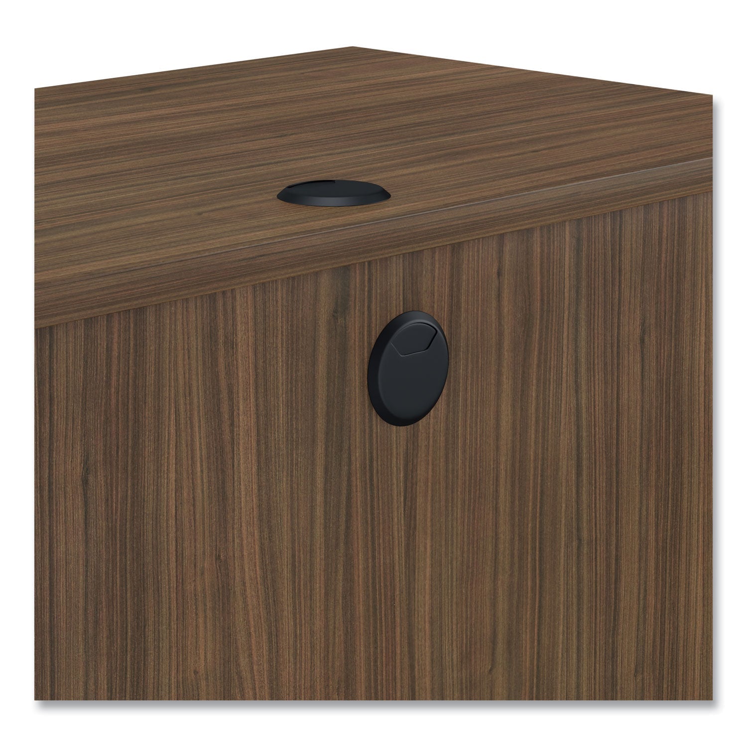 Alera® Alera Valencia Series Mobile Workstation Desk, 41.38" X 23.63" X 30", Modern Walnut