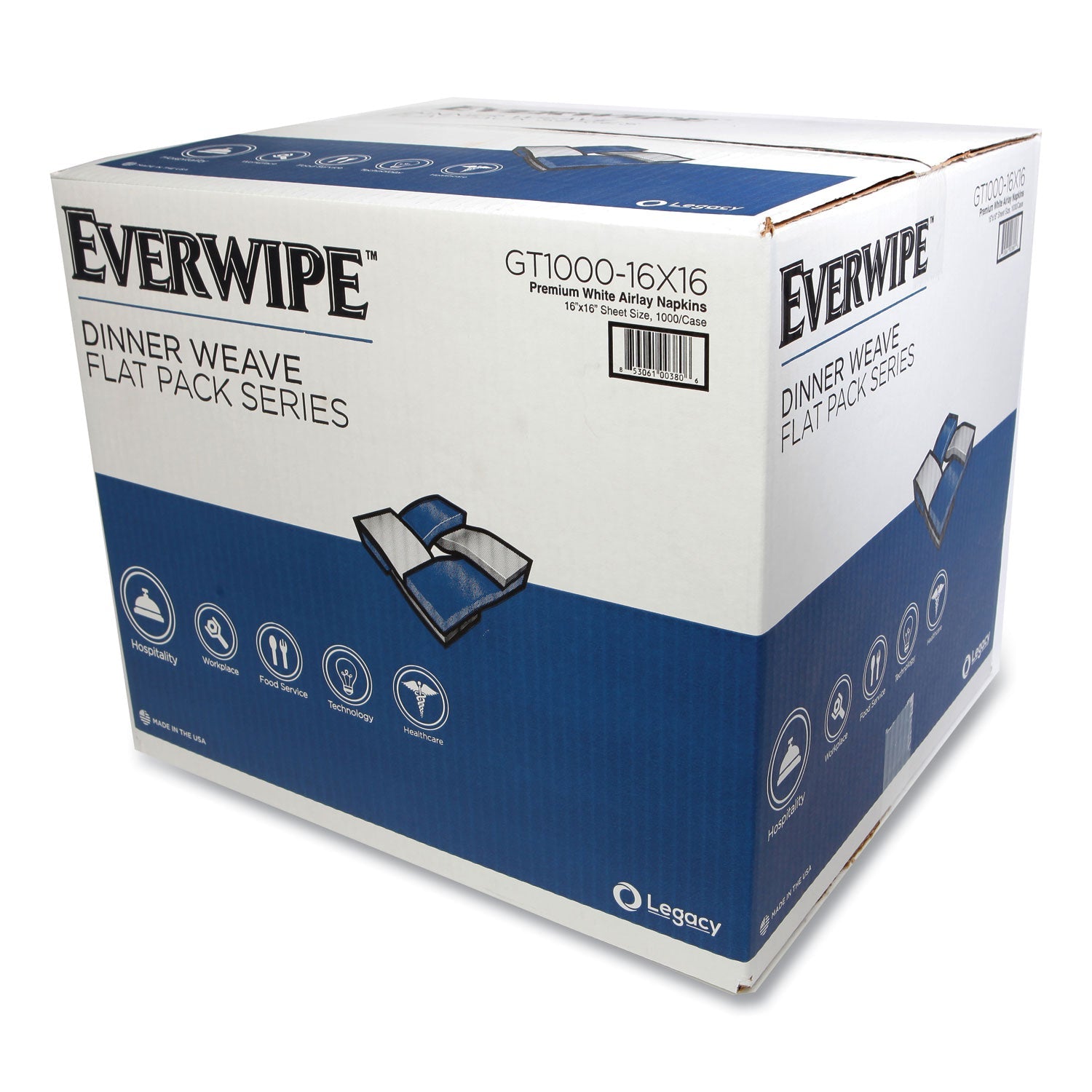 Linen-Like Guest Towels | White, 1000-ct