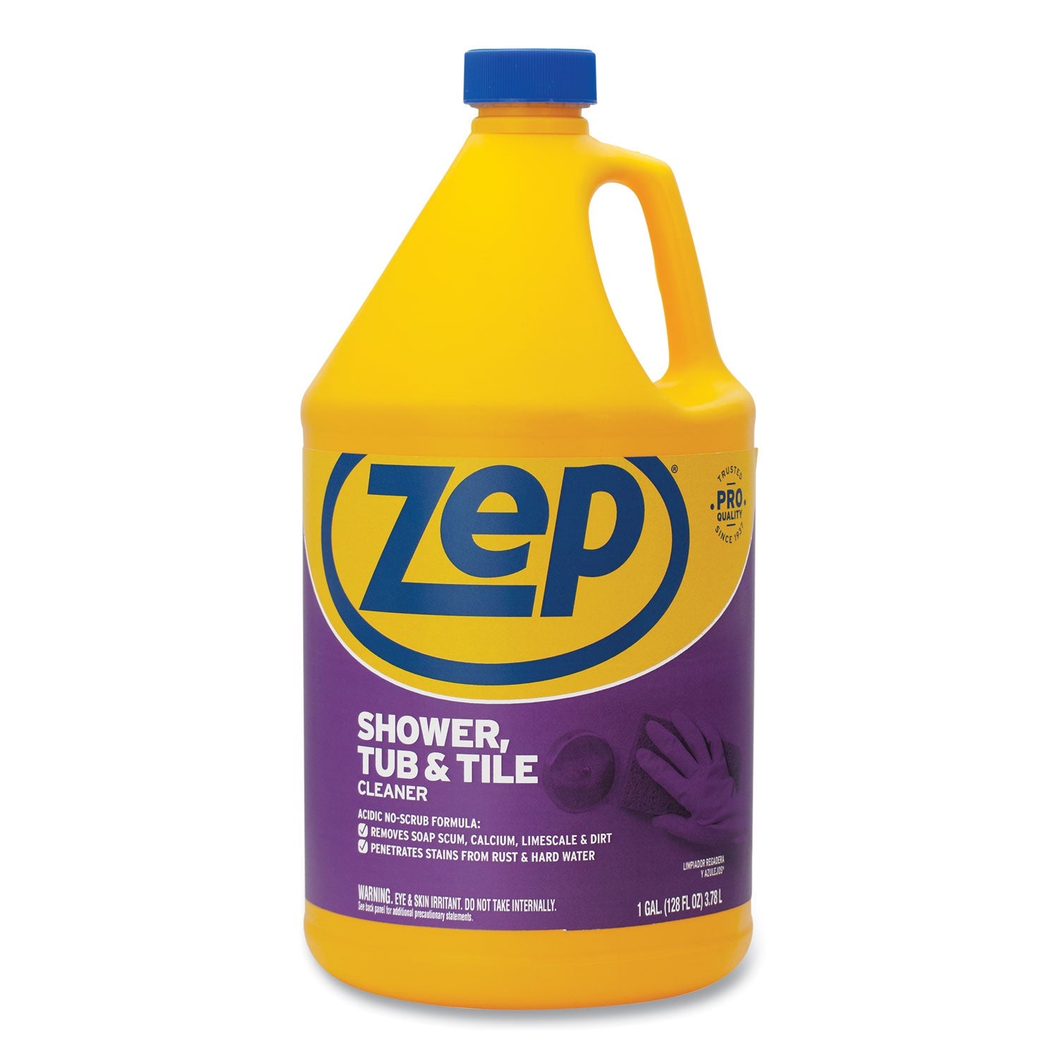 Zep® Shower Tub and Tile Cleaner, Pleasant Scent, 1 gal, 4/Carton - Bloom Skins