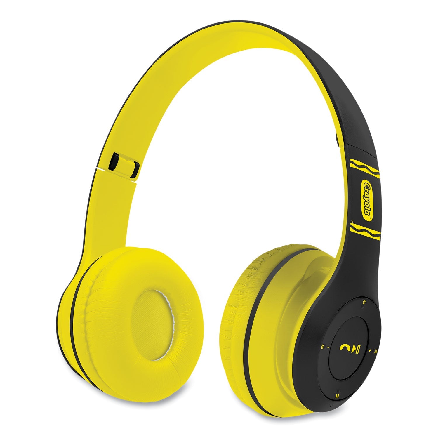Crayola® Boost Active Wireless Headphones | Black/Yel