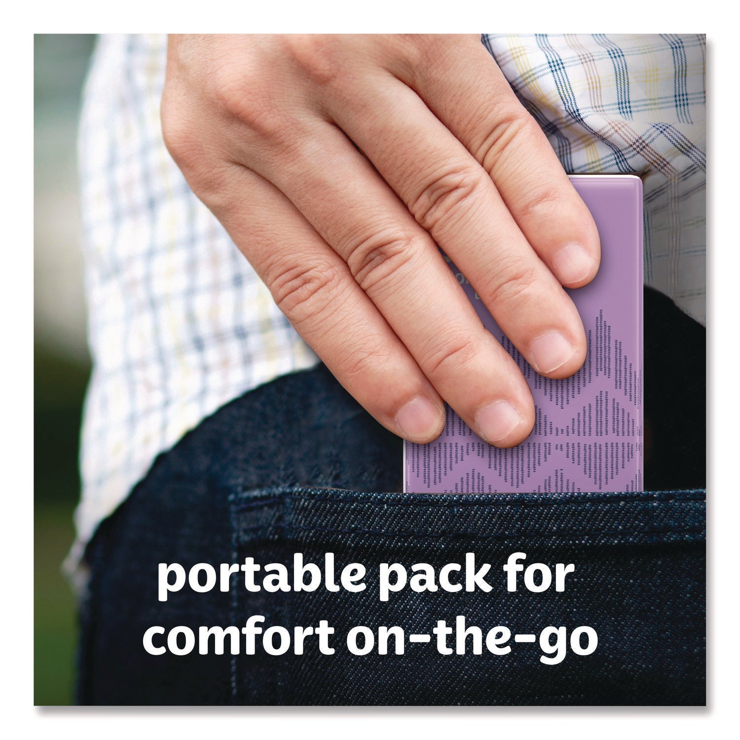 Kleenex® On The Go Packs Facial Tissues, 3-Ply, White, 10 Sheets/Pouch, 3 Pouches/Pack, 36 Packs/Carton
