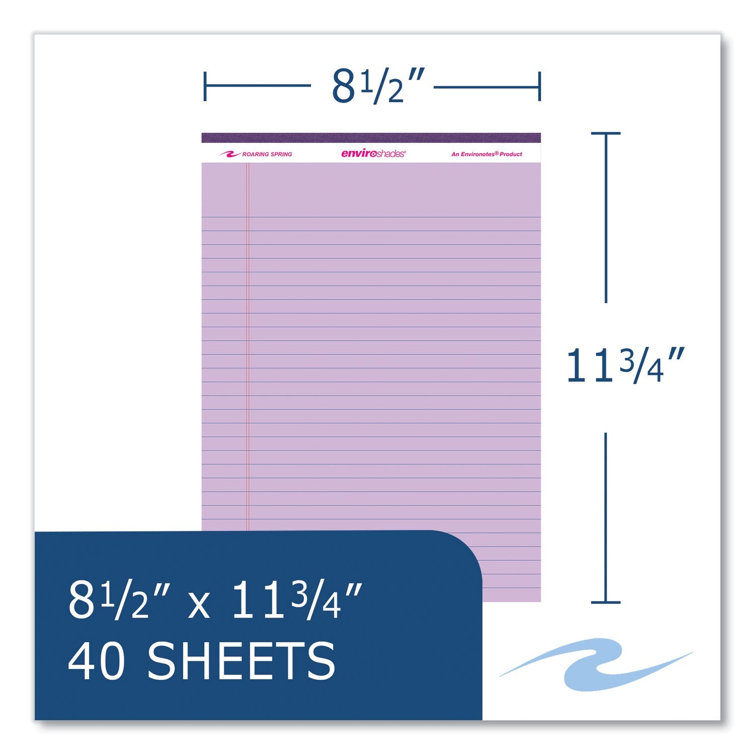 Enviroshades Legal Notepads | Assorted, 54/CT