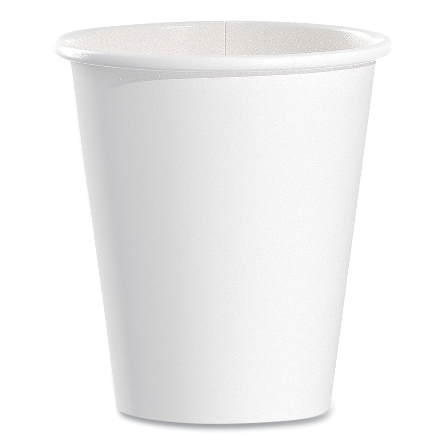 Single-Sided Poly Paper Hot Cups | 6oz 1000-Count