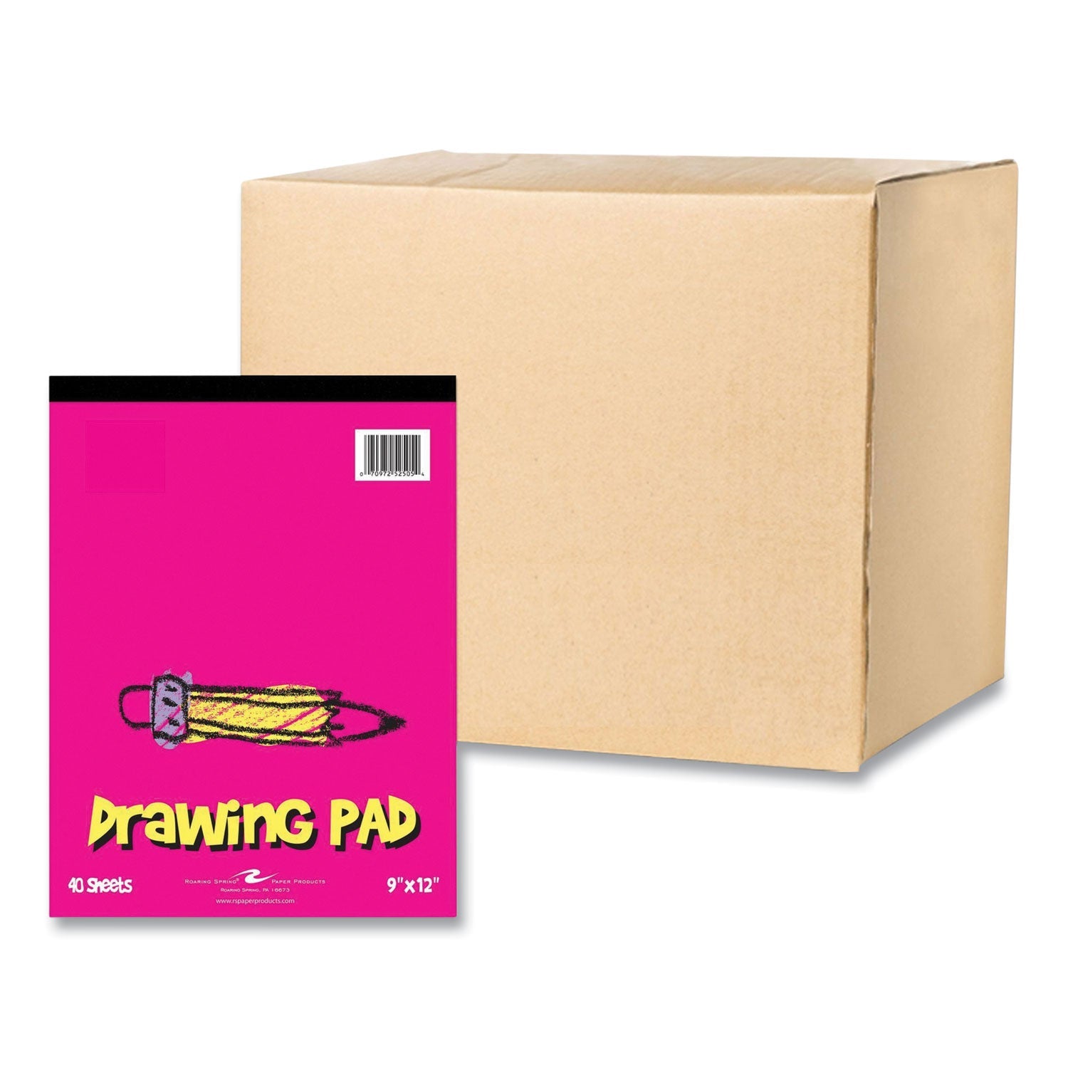 Kids Drawing Pad | 40 Sheets, 9x12
