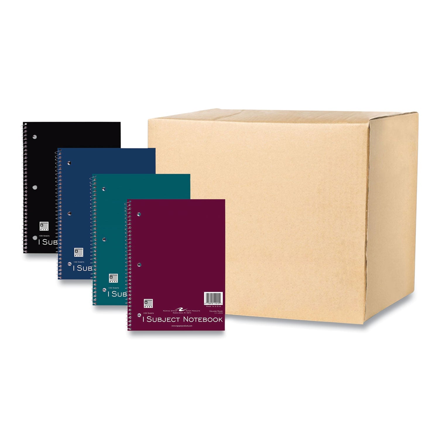 Wirebound Notebook | 1-Subject, College Rule