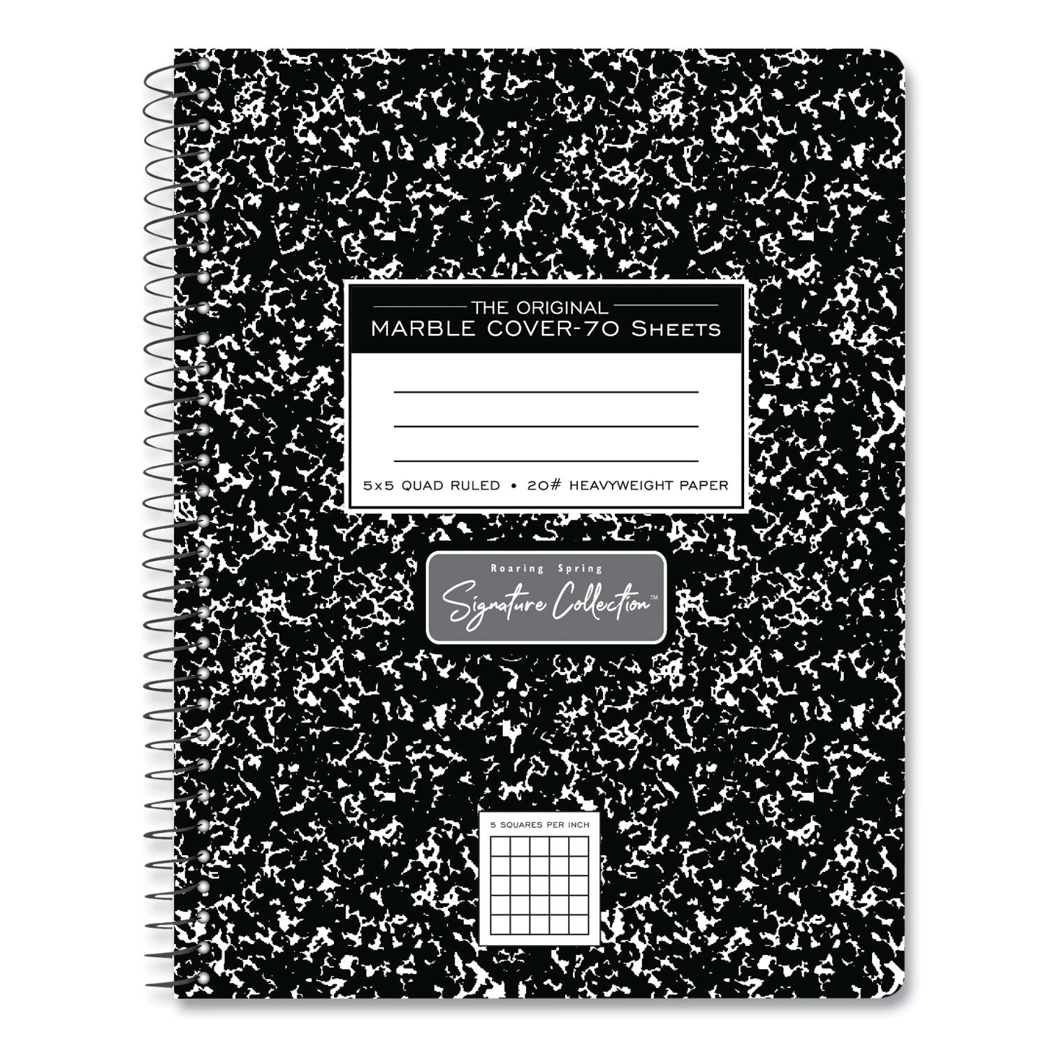 Signature Composition Book | Quad Rule, Lay Flat