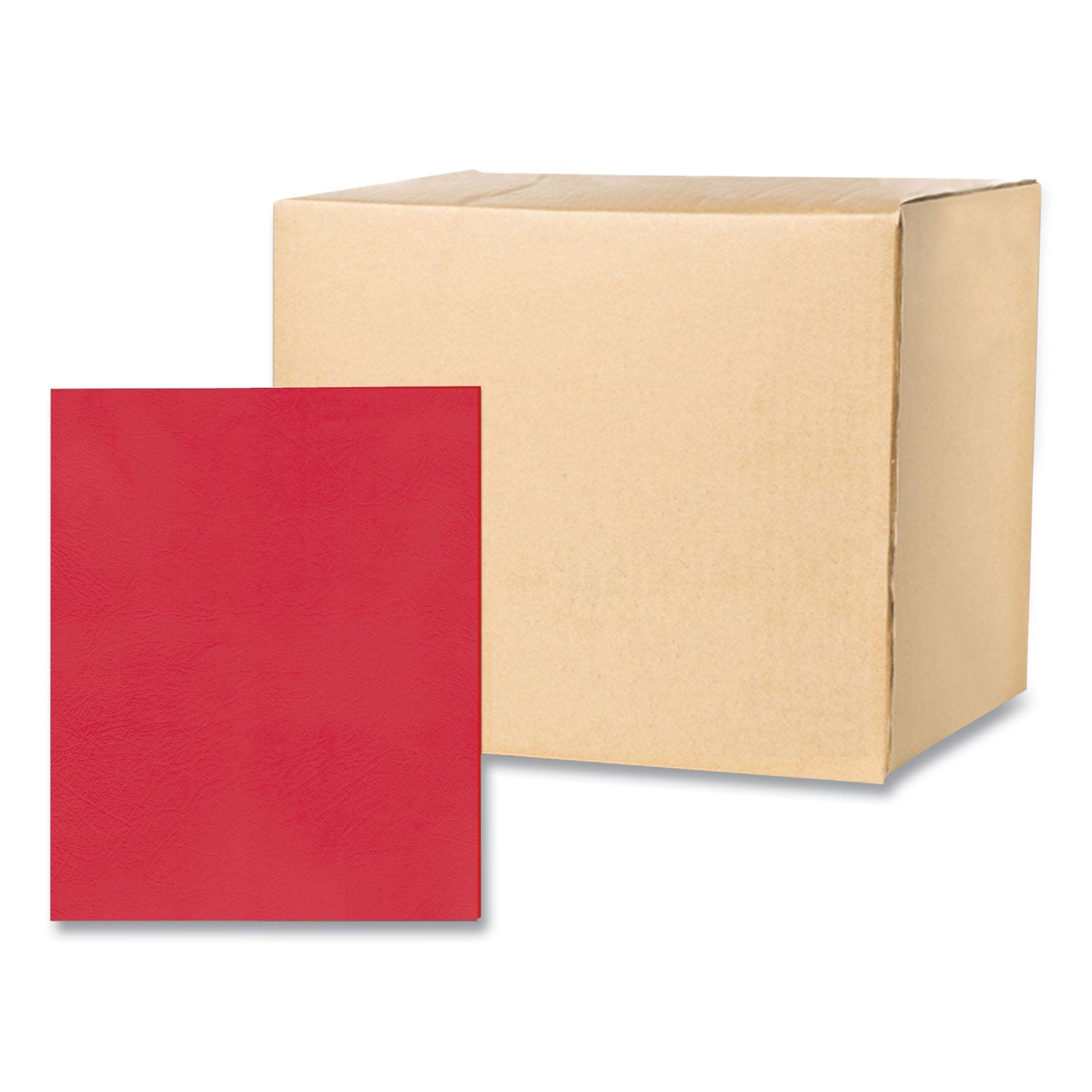 Pocket Folder | Red, 25/Box