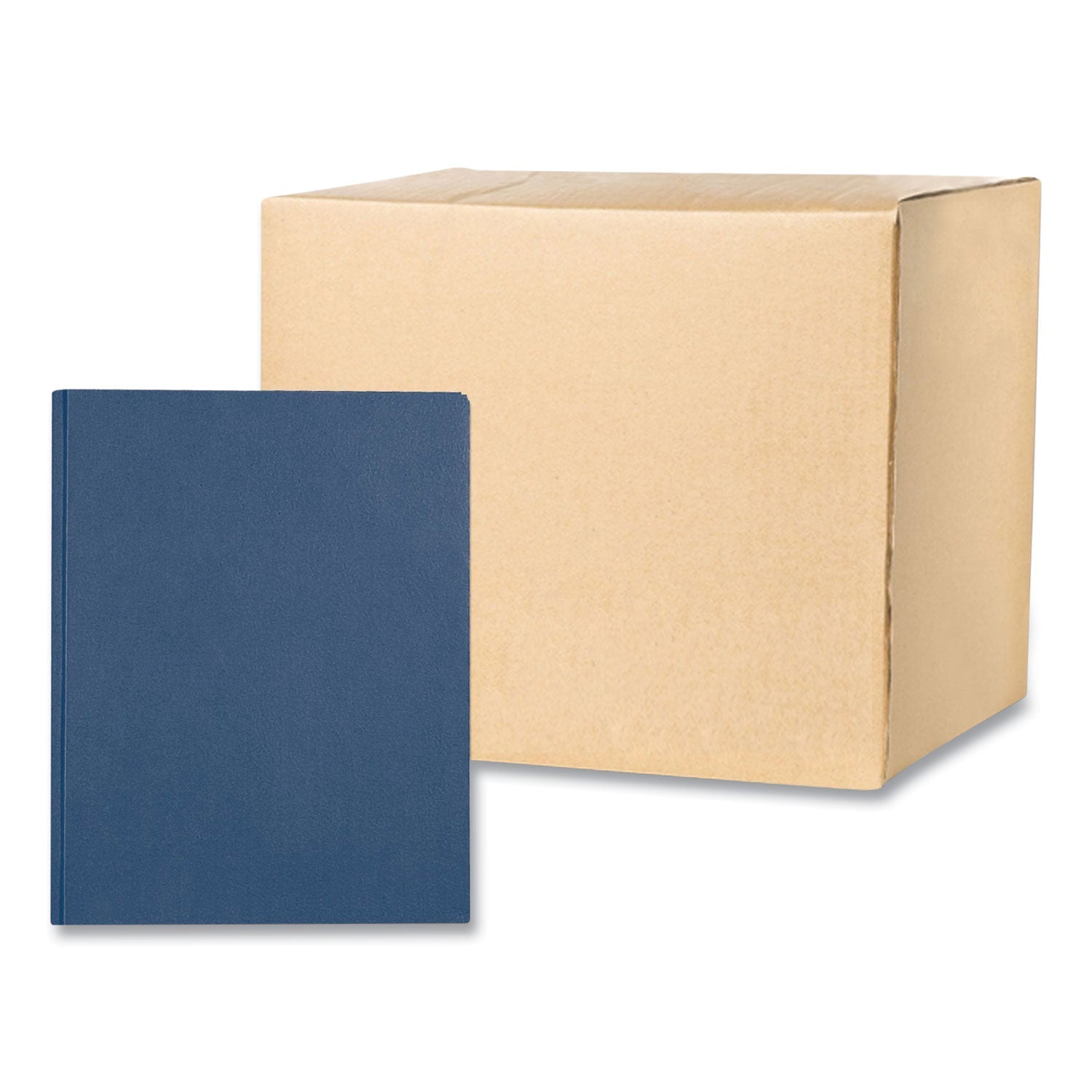 Pocket Folder with 3 Fasteners | Dark Blue, 25/Bx