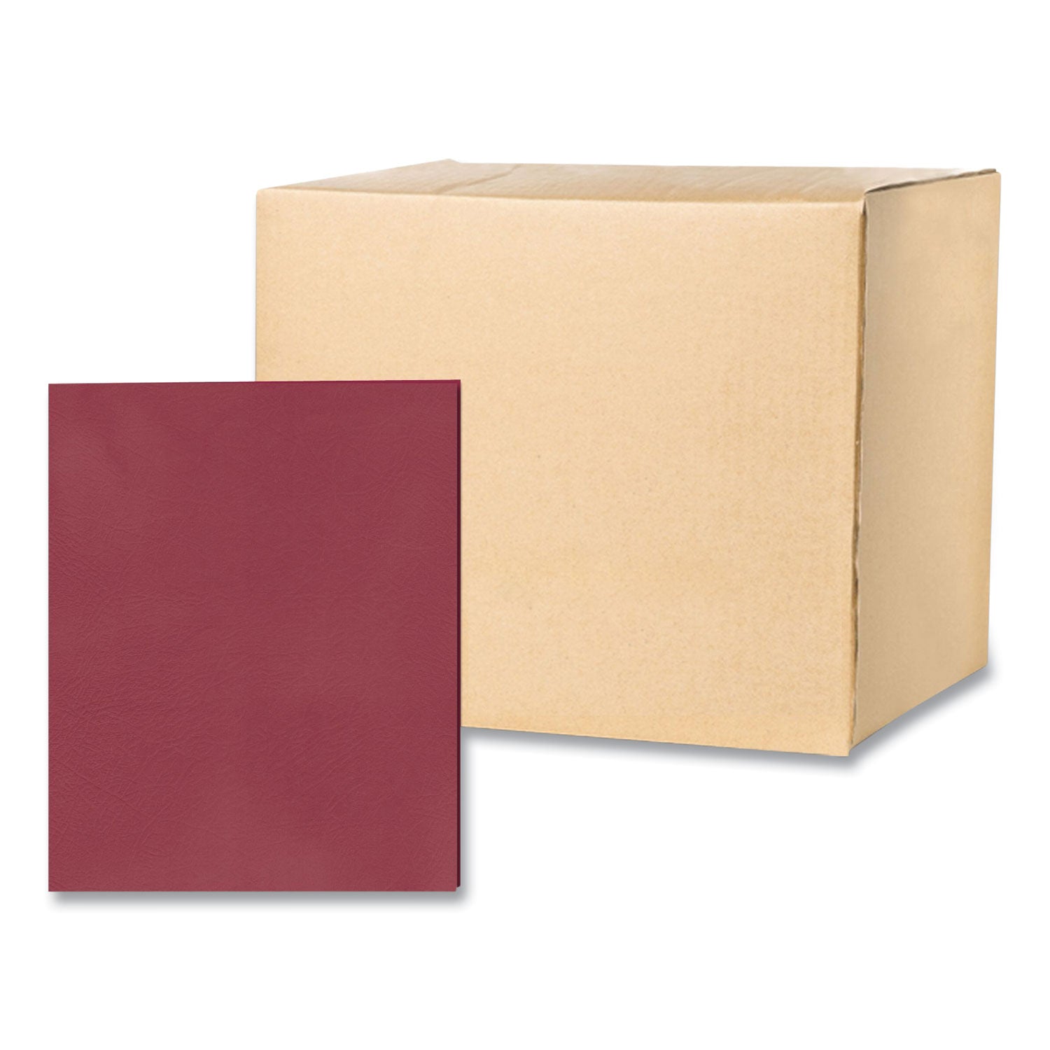 Pocket Folder | Scarlet, 25/Box