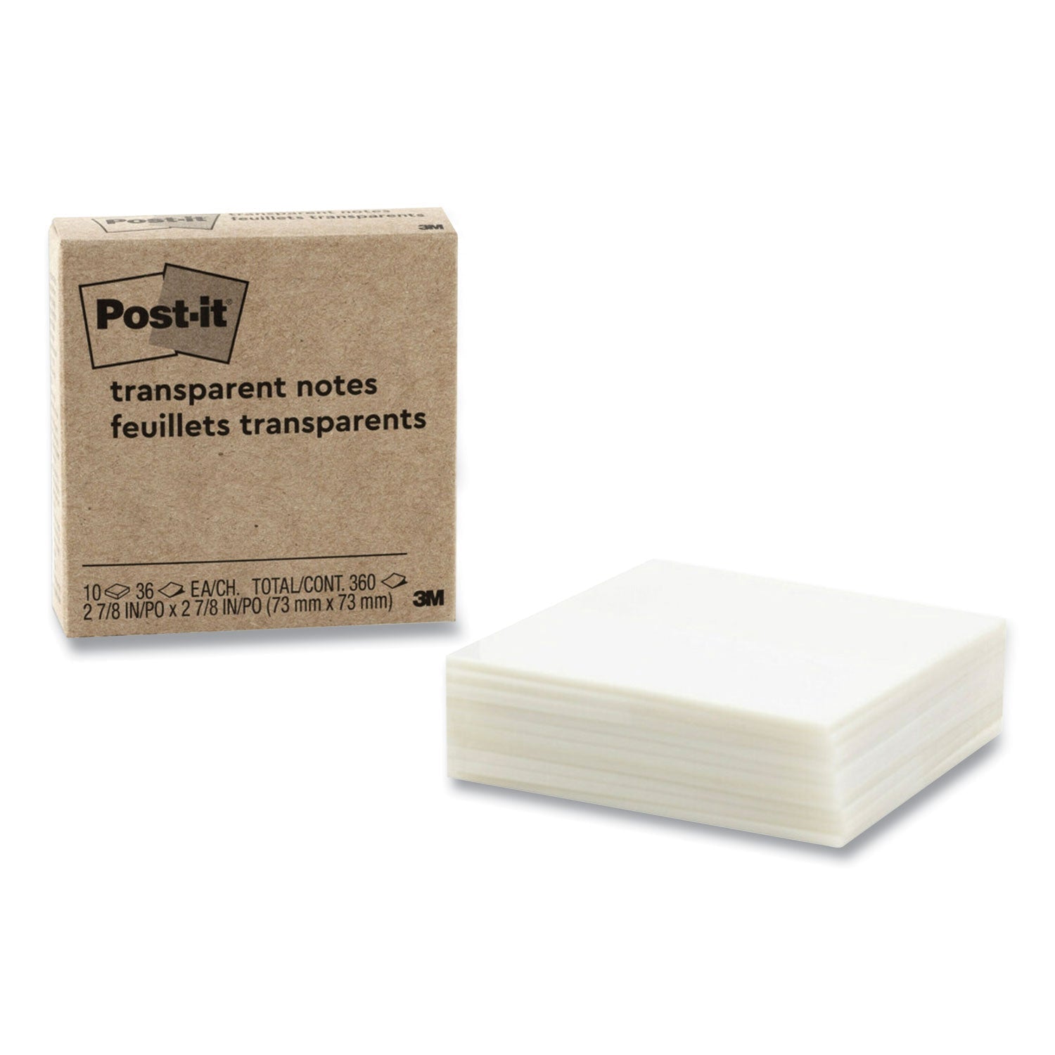 Post-it® Transparent Notes | 10-Pack