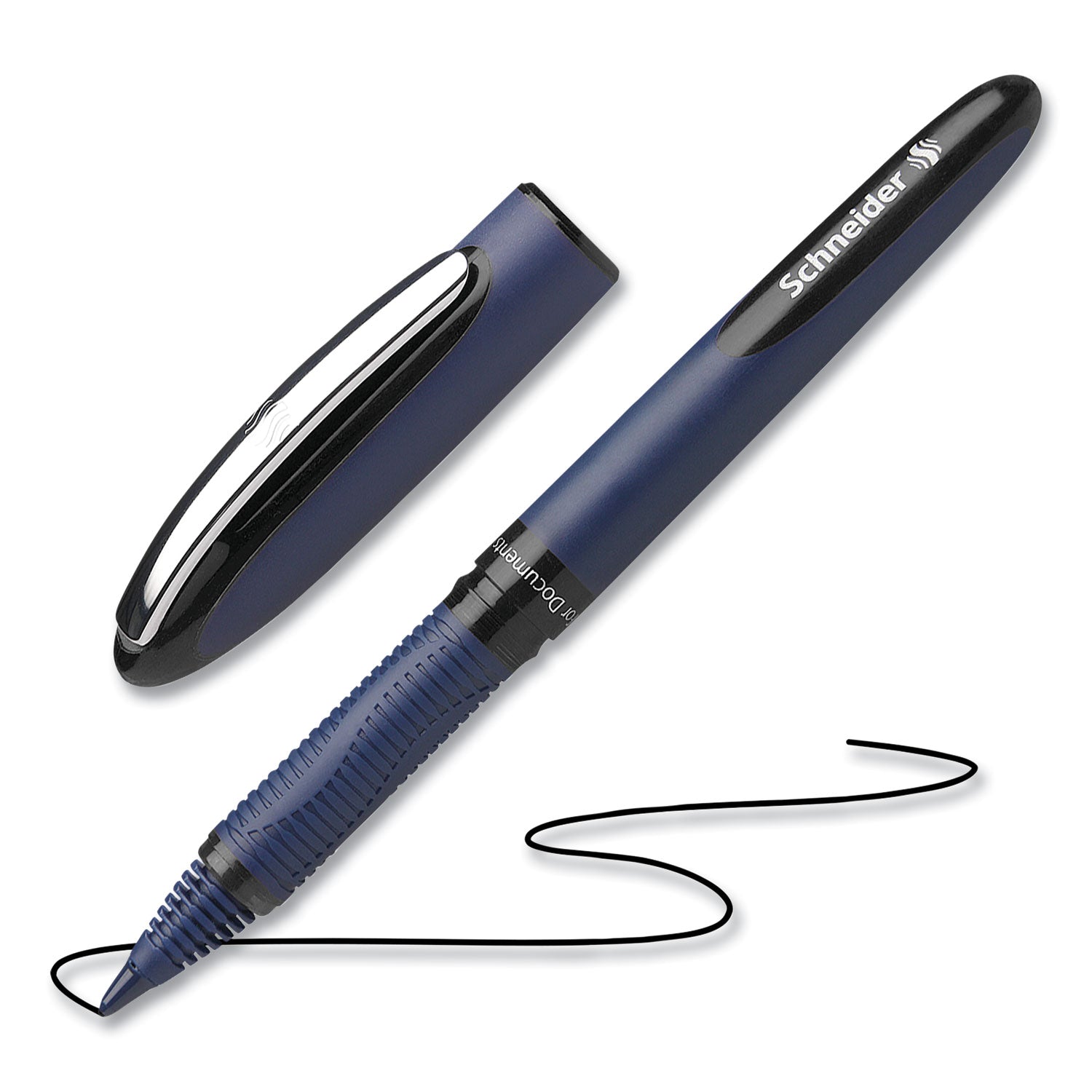 Schneider® One Business Rollerball Pen, Stick, Fine 0.6 mm, Assorted Ink and Barrel Colors, 4/Pack - Bloom Skins