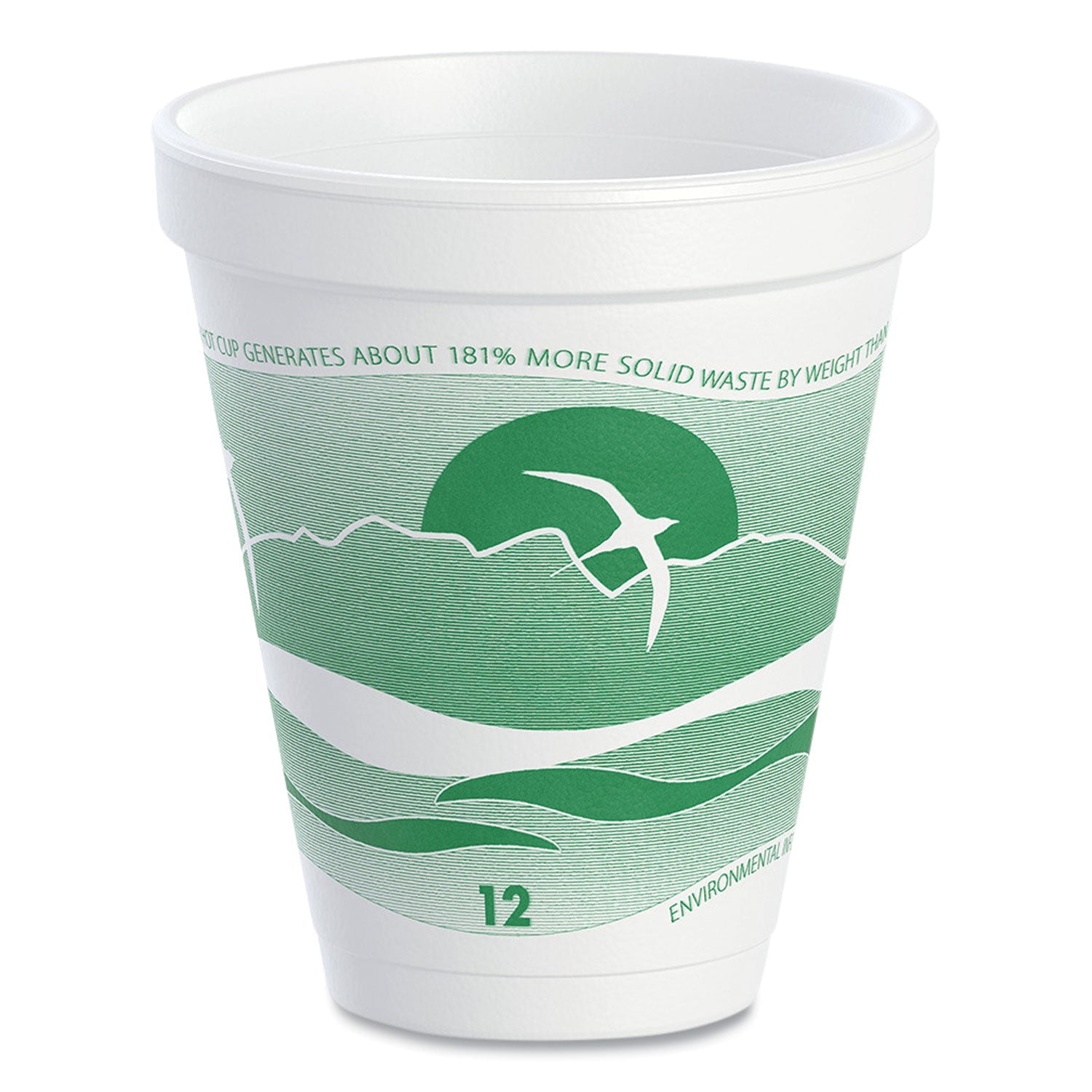 Horizon 12 oz Hot/Cold Foam Drinking Cups