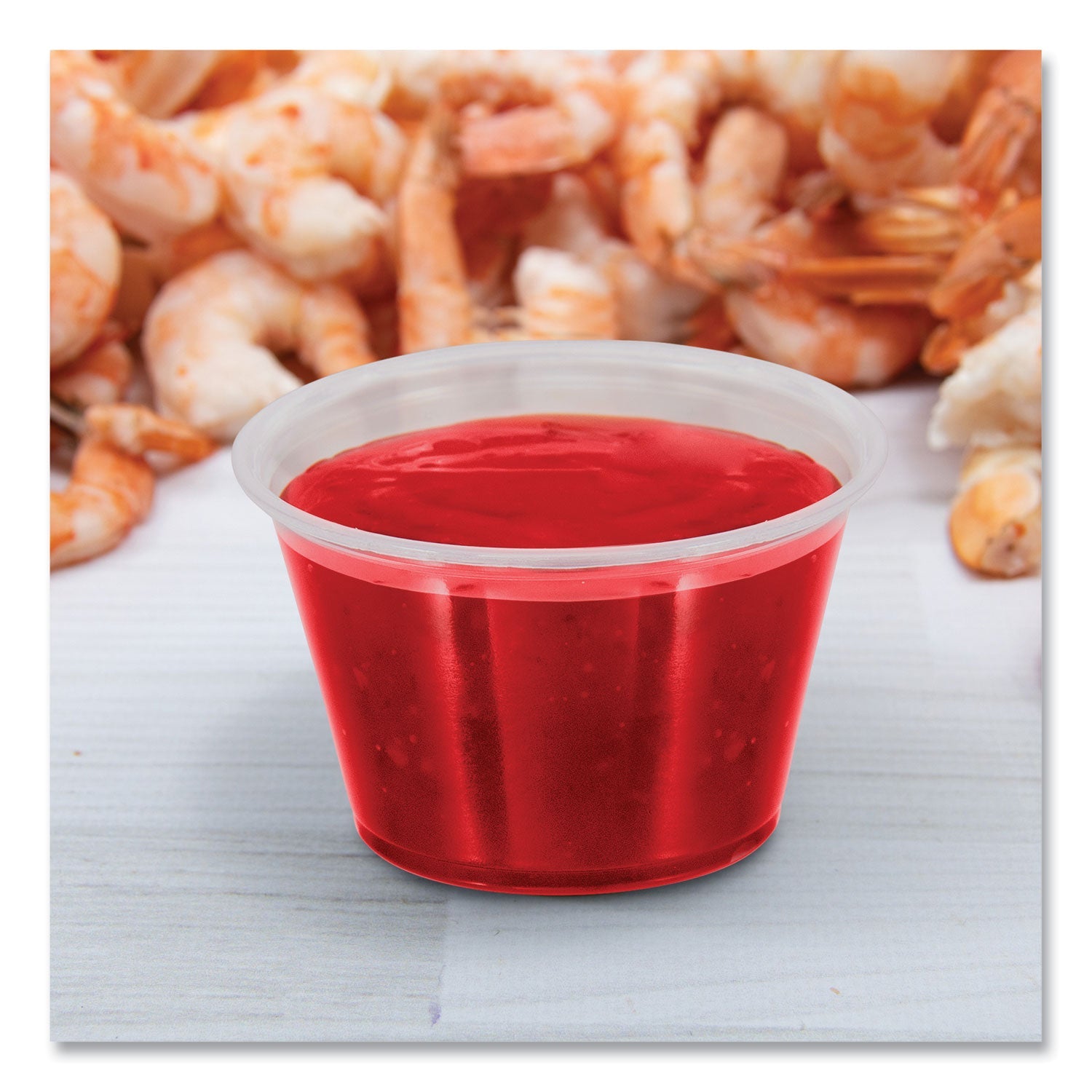 Dart® Conex Complements Portion/Medicine Cups, 4 oz, Plastic, Clear, 125/Bag, 20 Bags/Carton