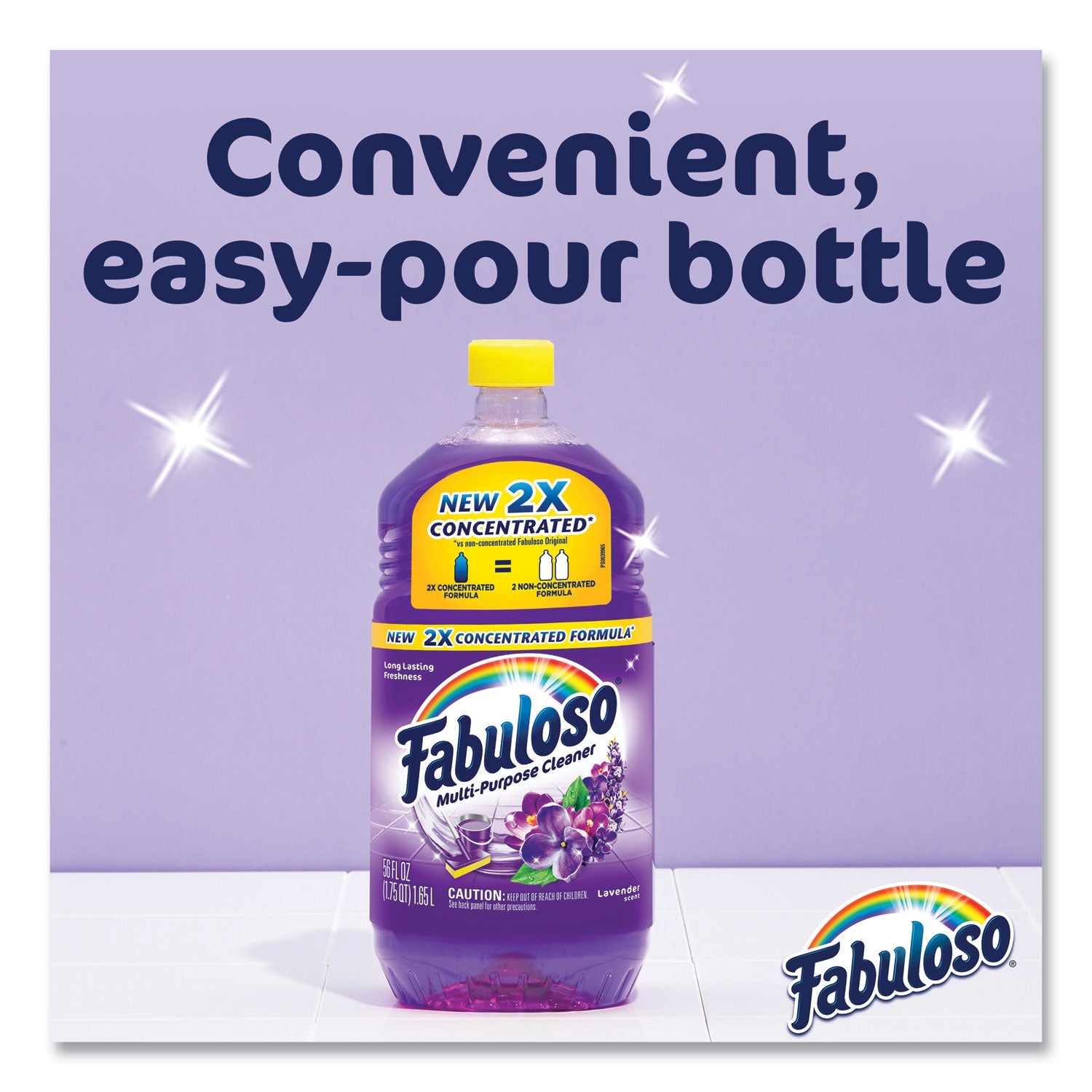 Fabuloso® Multi-Use Cleaner, Lavender Scent, 56 Oz Bottle