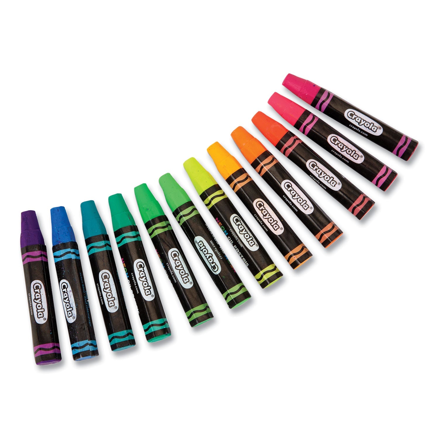 Crayola® Neon Oil Pastels, 12 Assorted Colors, 12/pack