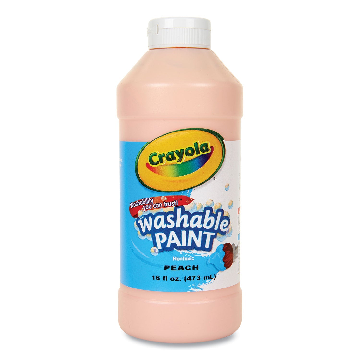 Crayola® Washable Paint | Peach 16 oz