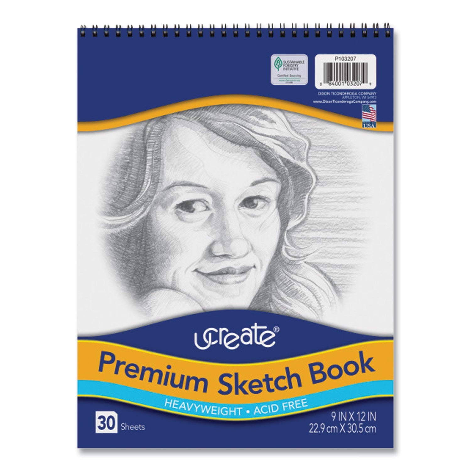 Pacon Art1st Artist's Sketch Pad | 9x12 White