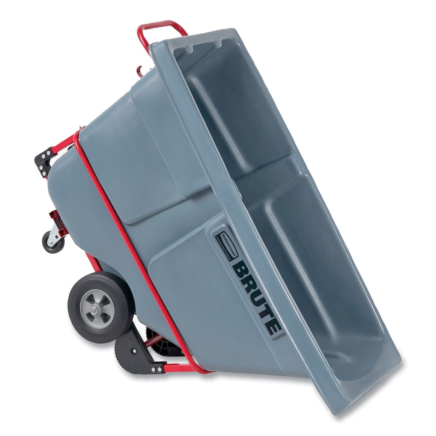 Rubbermaid® Commercial 0.5 cu yd BRUTE DURATILT Frame Tilt Truck, Standard Duty, 850 lb Capacity, Gray