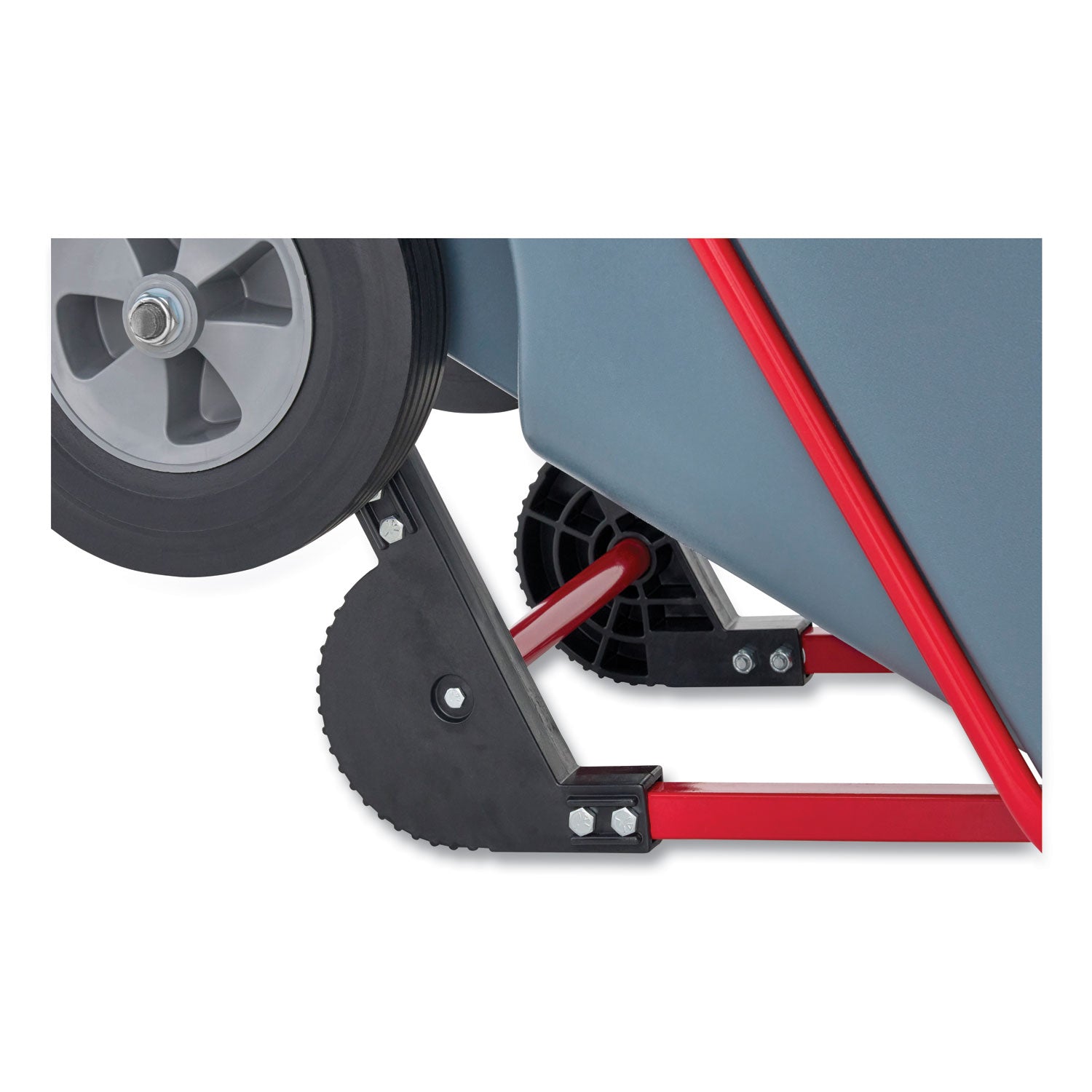 Rubbermaid® Commercial 1 cu yd BRUTE DURATILT Frame Tilt Truck, Standard Duty, 1,200 lb Capacity, Gray