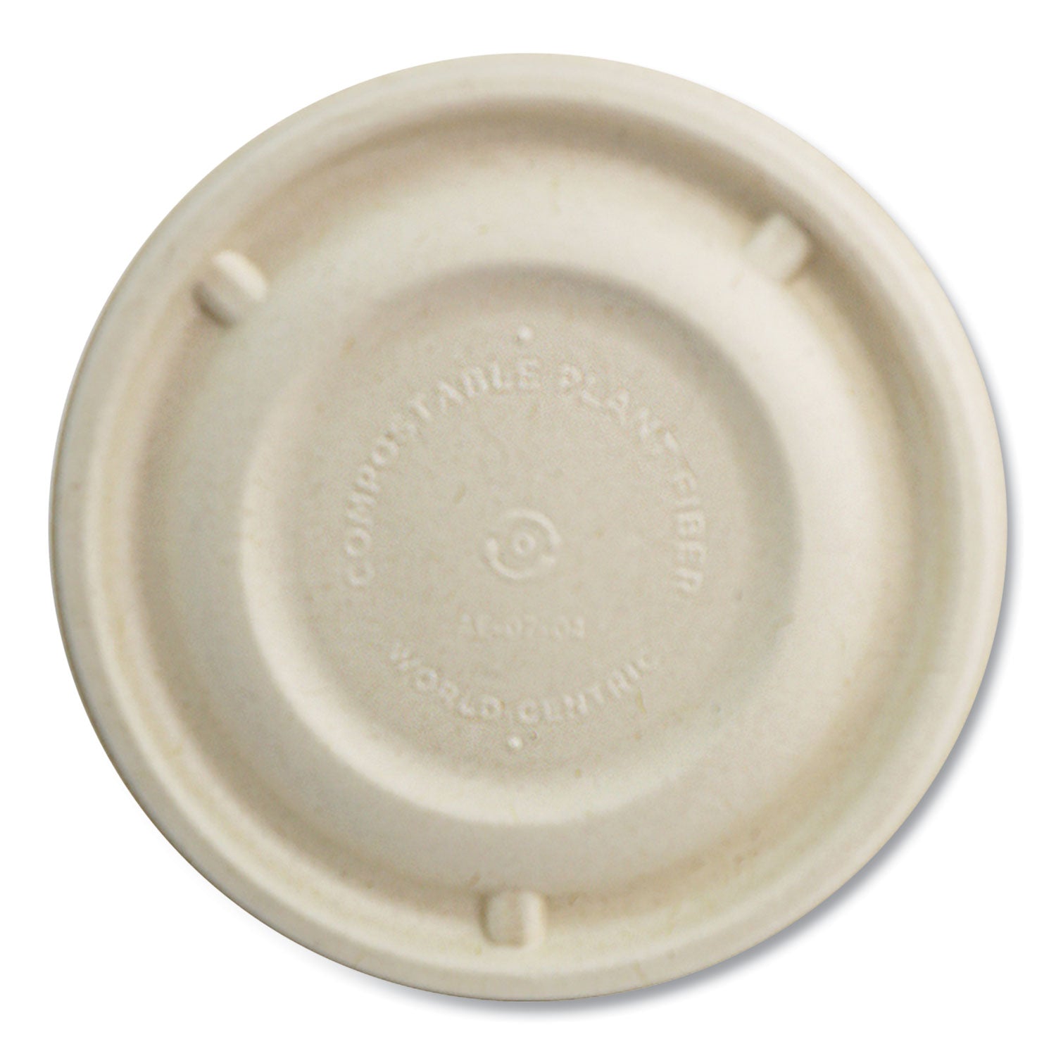 Fiber Lids for Bowls | 4.7" | Natural | 500-Ct