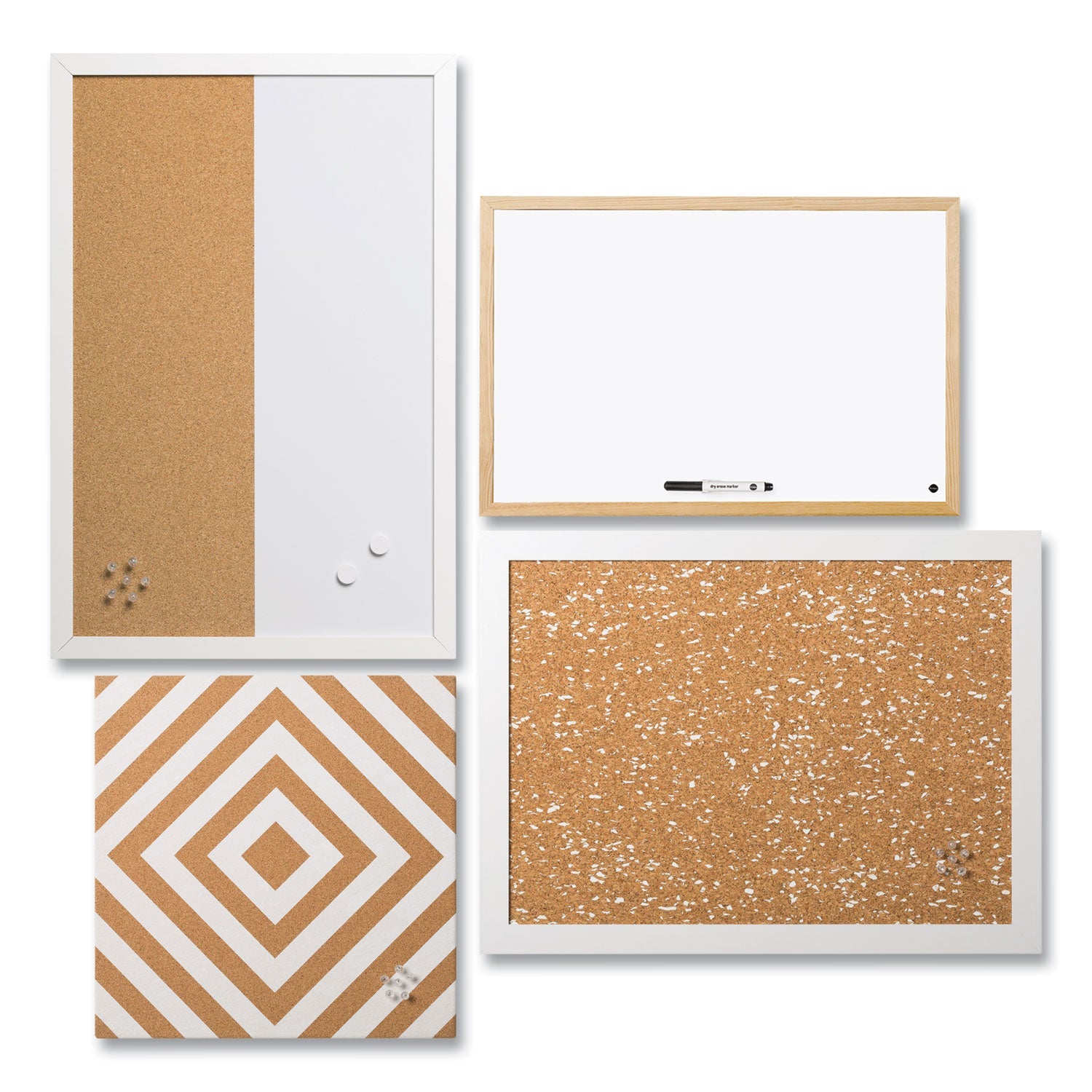 Message Board Set | MasterVision® Neutrals Positive