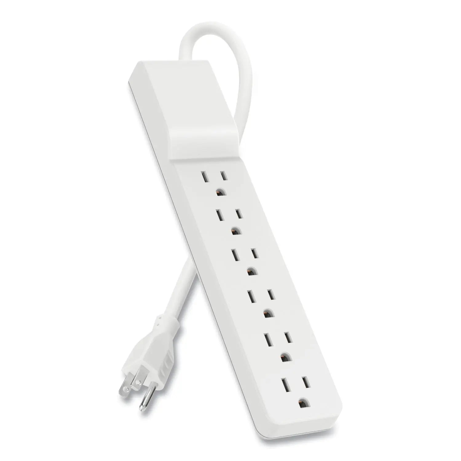 Belkin® Home/Office Surge Protector, 6 AC Outlets, 6 ft Cord, 720 J, White