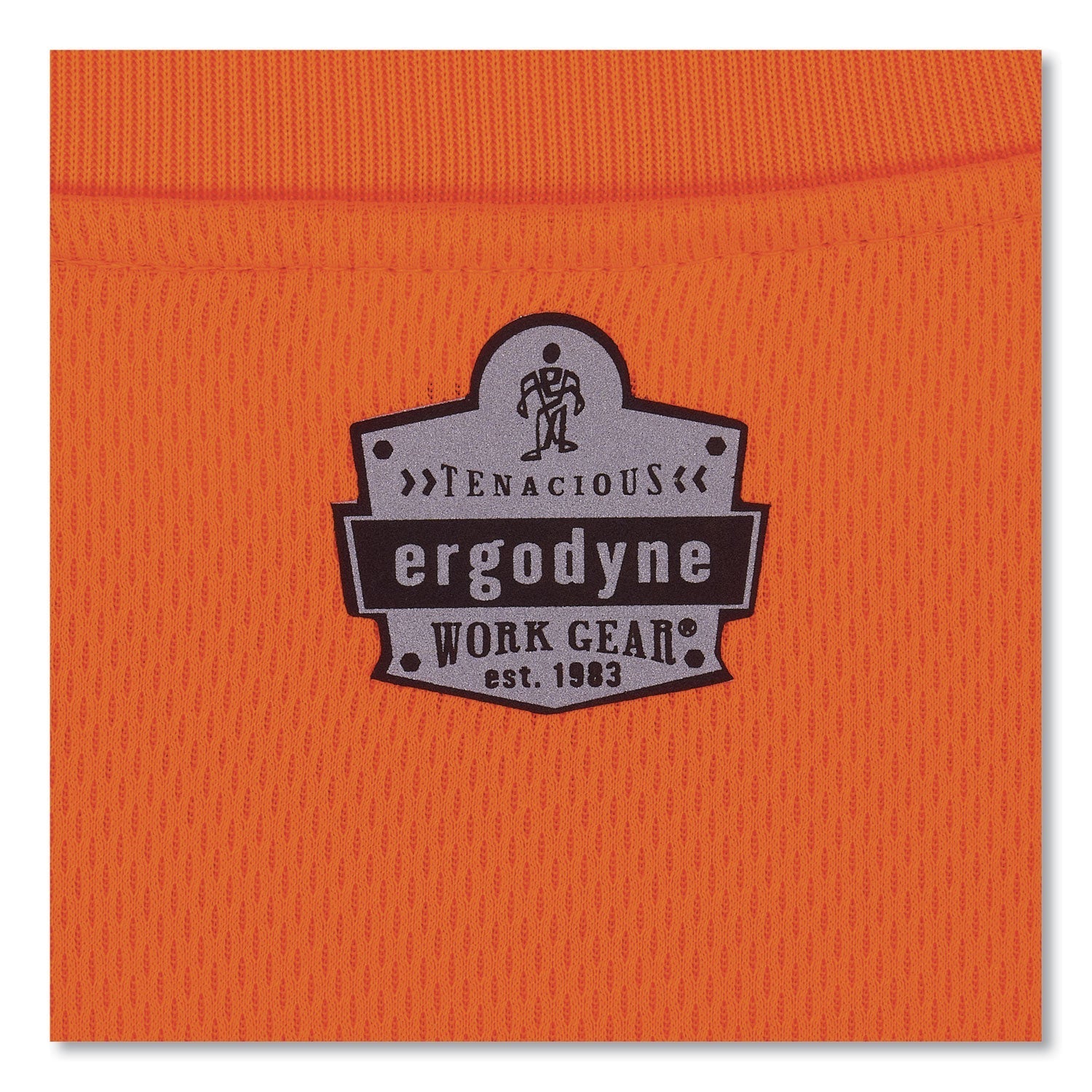 ergodyne® GloWear 8091 Non-Certified Hi-Vis Long Sleeve Shirt, 4X-Large, Orange