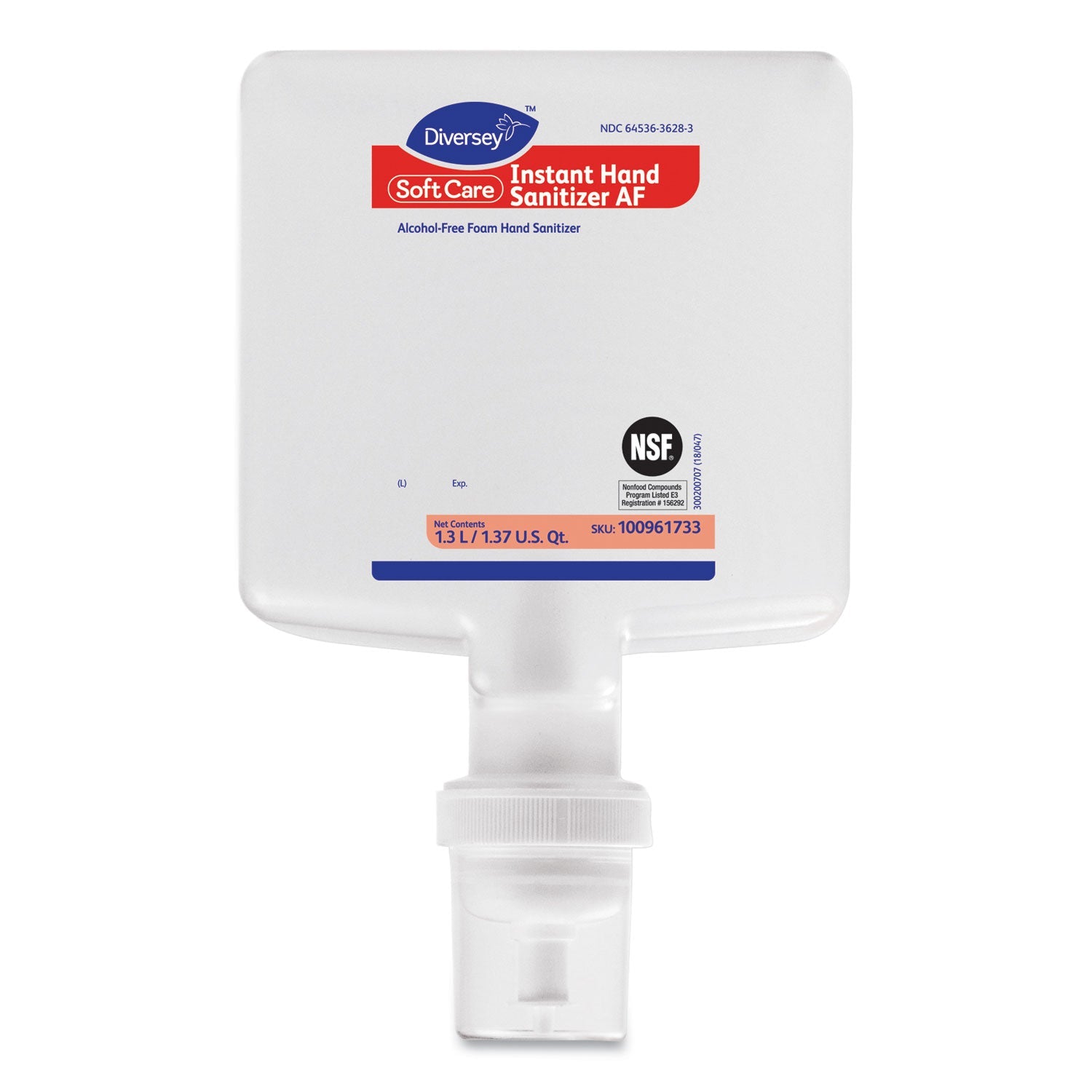 Instant Gel Hand Sanitizer AF | Soft Care 1.3 L