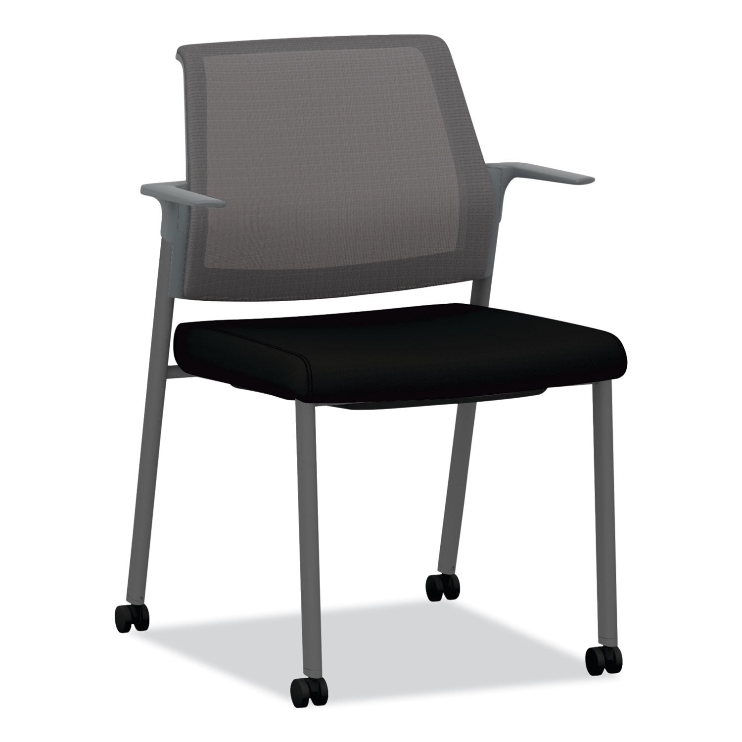Cipher Mesh Back Guest Chair | Black/Charcoal
