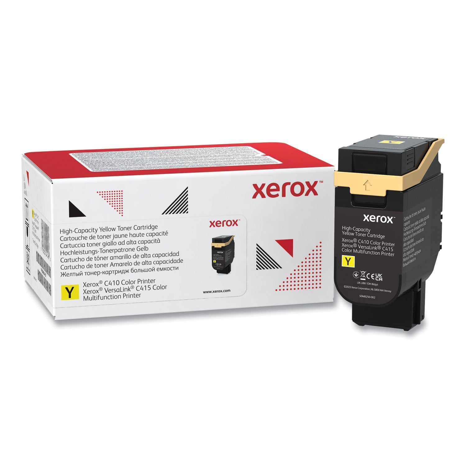 Xerox® 006R04688 High-Yield Toner, 7,000 Page-Yield, Yellow