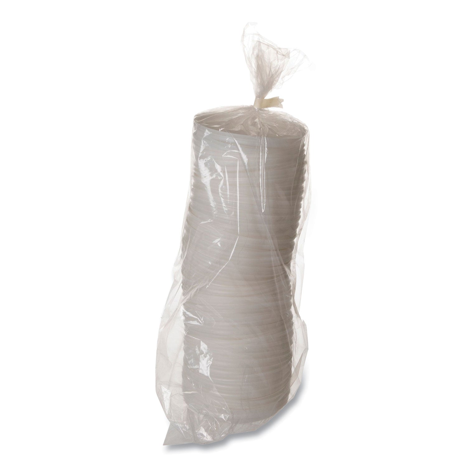 Eco-Products® EcoLid 25% Recycled Content Hot Cup Lid, Fits 10 oz to 20 oz Hot Cups, Plastic, White, 100/Pack, 10 Packs/Carton