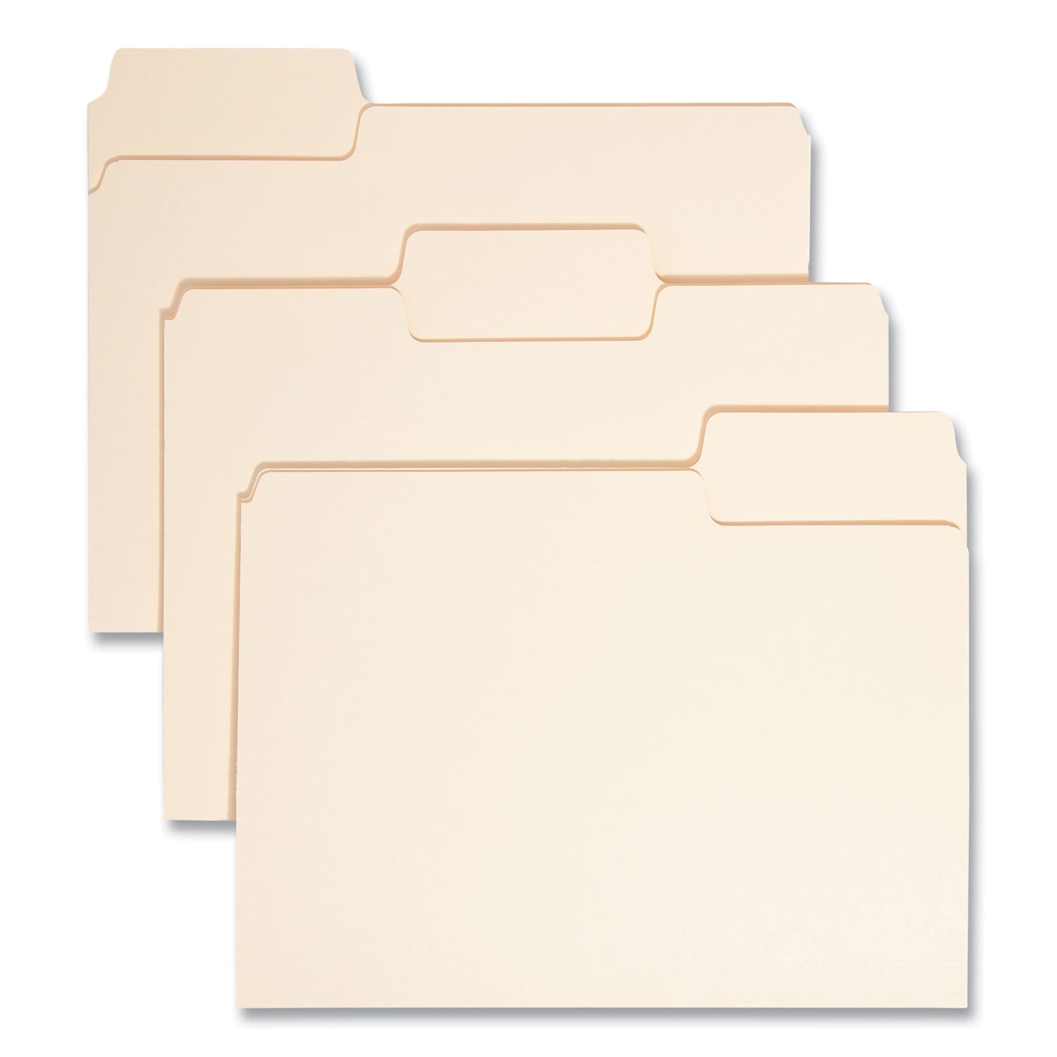 SuperTab File Folders | 1/3-Cut, Manila, 50/Box