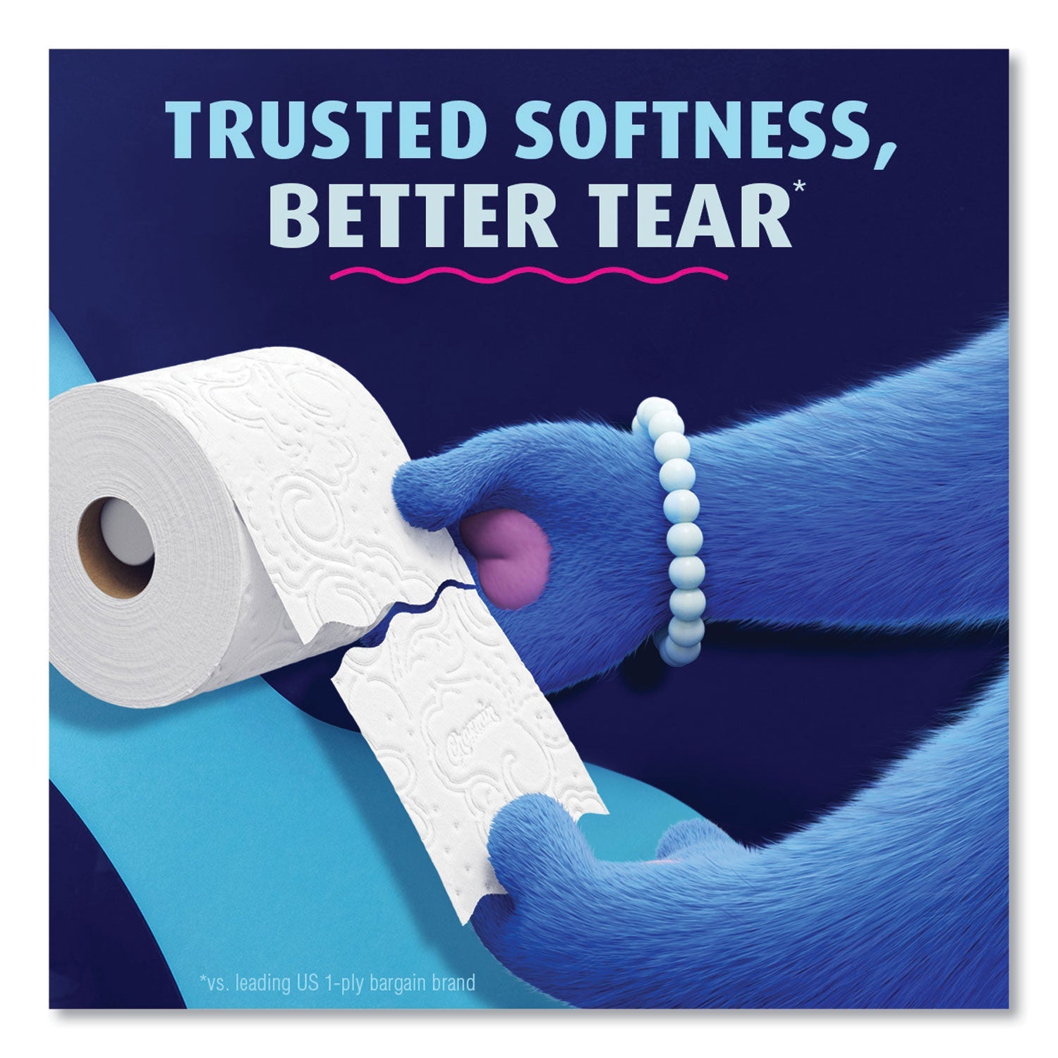 Charmin® Ultra Soft Bathroom Tissue, Mega Roll, Septic Safe, 2-Ply, White, 224 Sheets/Roll, 12 Rolls/Pack, 4 Packs/Carton