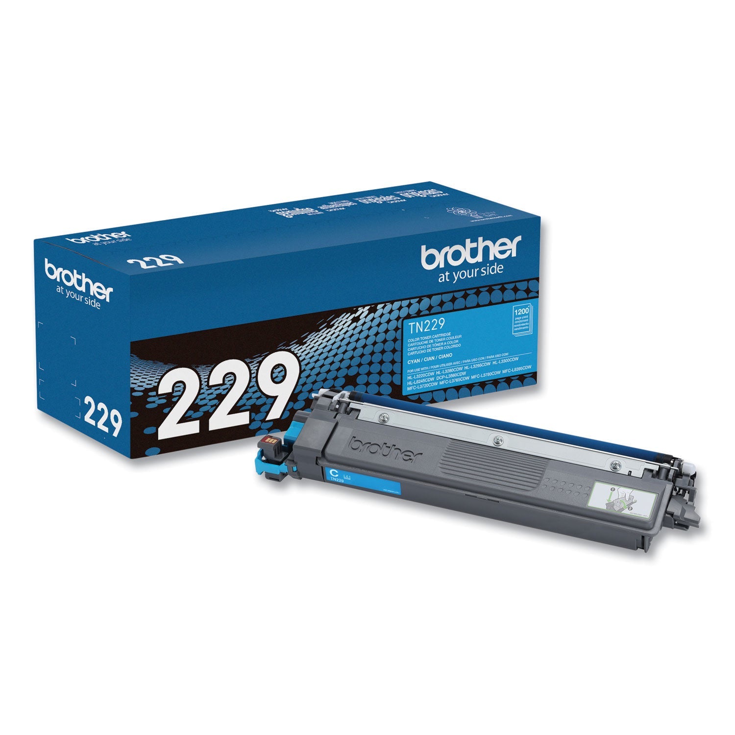 TN229C Toner | Brother | Cyan, 1200-Yield