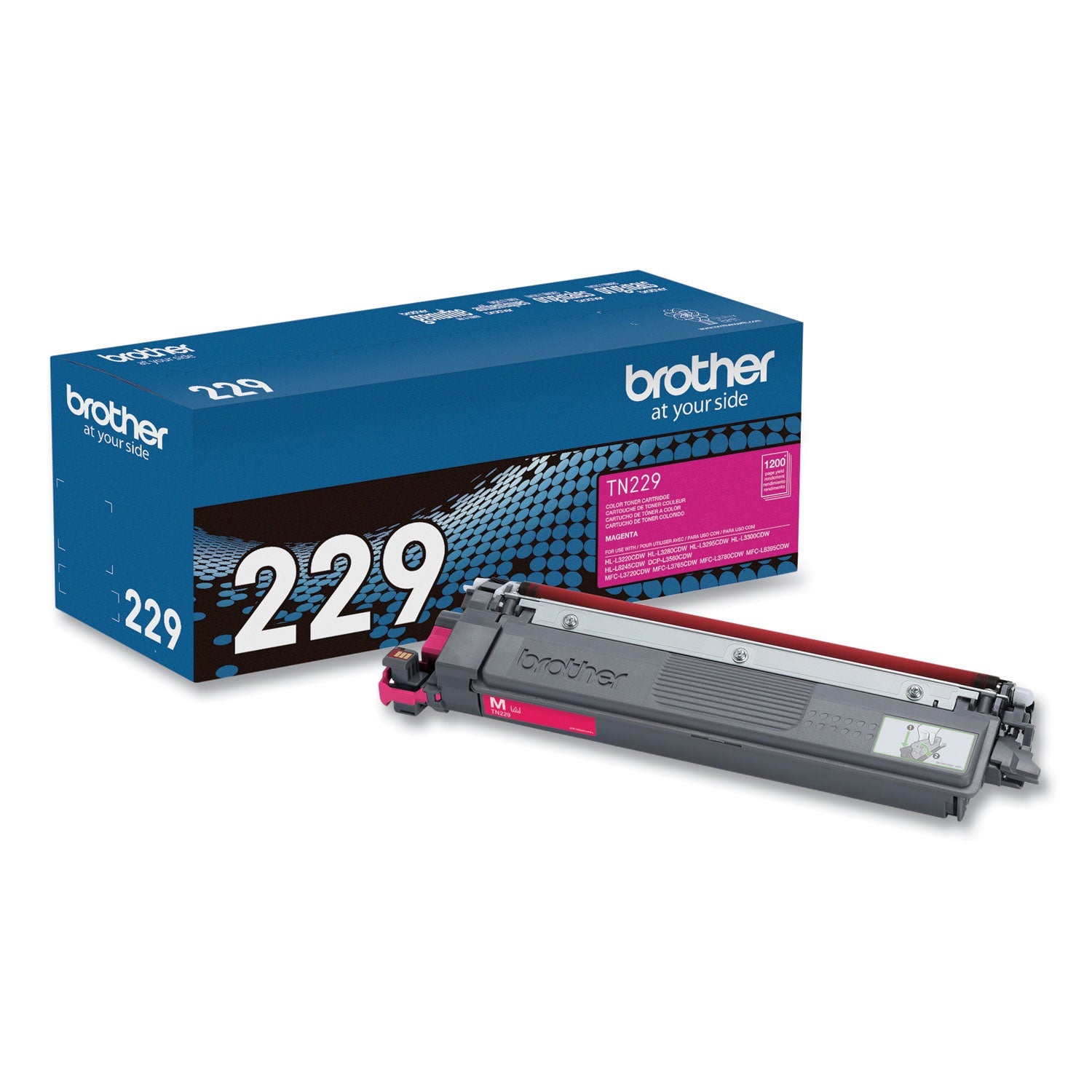 TN229M Toner | Brother | Magenta, 1200-Yield