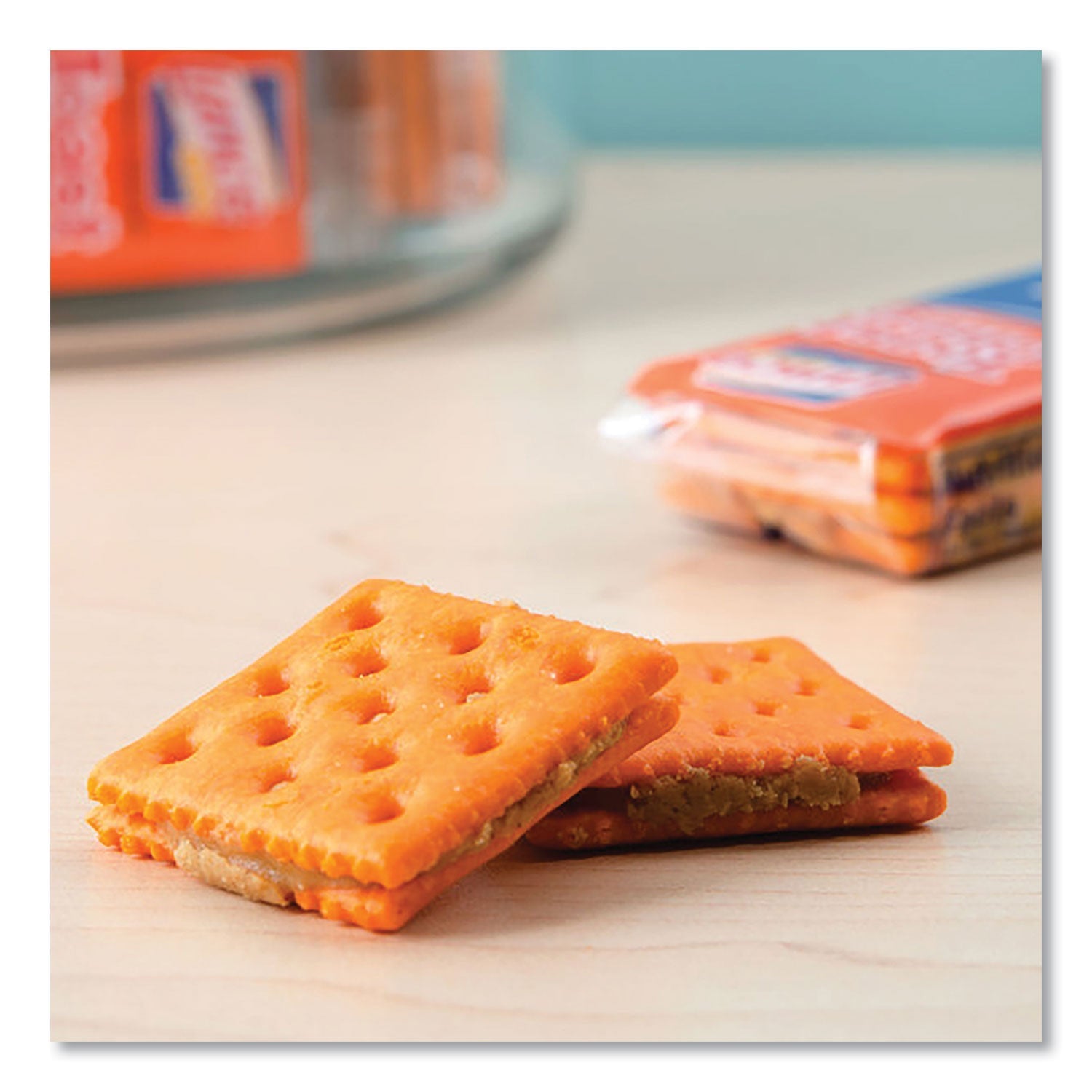 Lance® Toast Cheese Crackers, Peanut Butter, 1.5 oz Packet, 24/Box - Bloom Skins