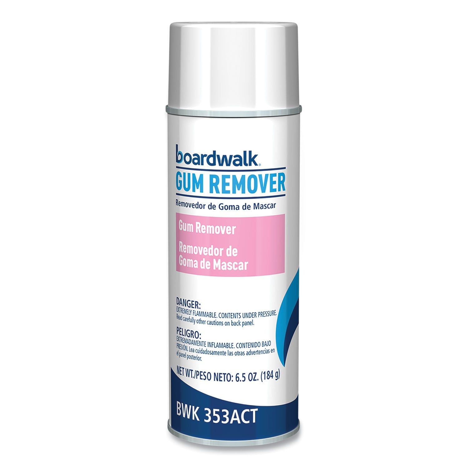 Boardwalk® Chewing Gum and Candle Wax Remover, Unscented, 6.5 oz Aerosol Spray, 12/Carton