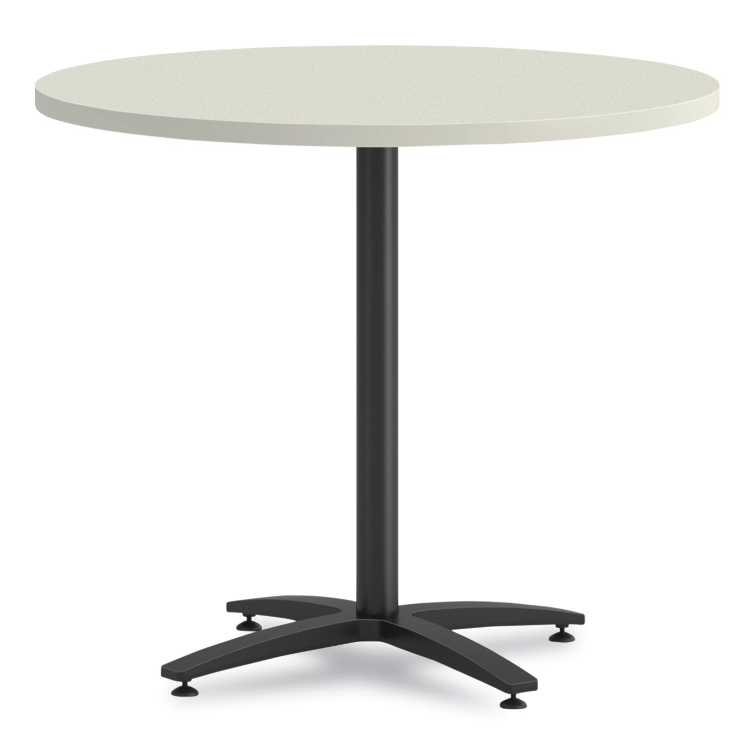 HON® Between Round Table Top, 42" Diameter, Silver Mesh