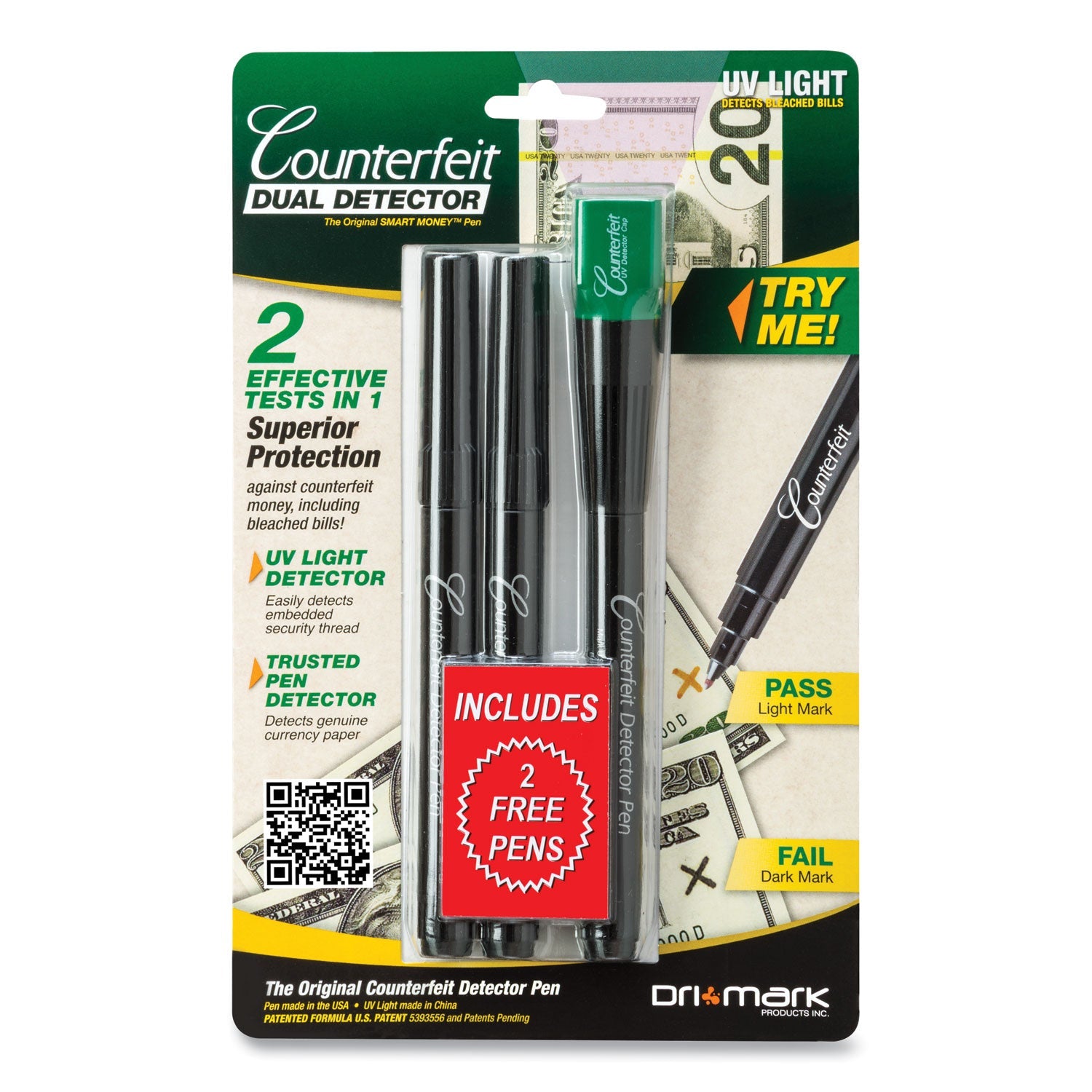 Counterfeit Detector Pen | Dri-Mark® Smart Money
