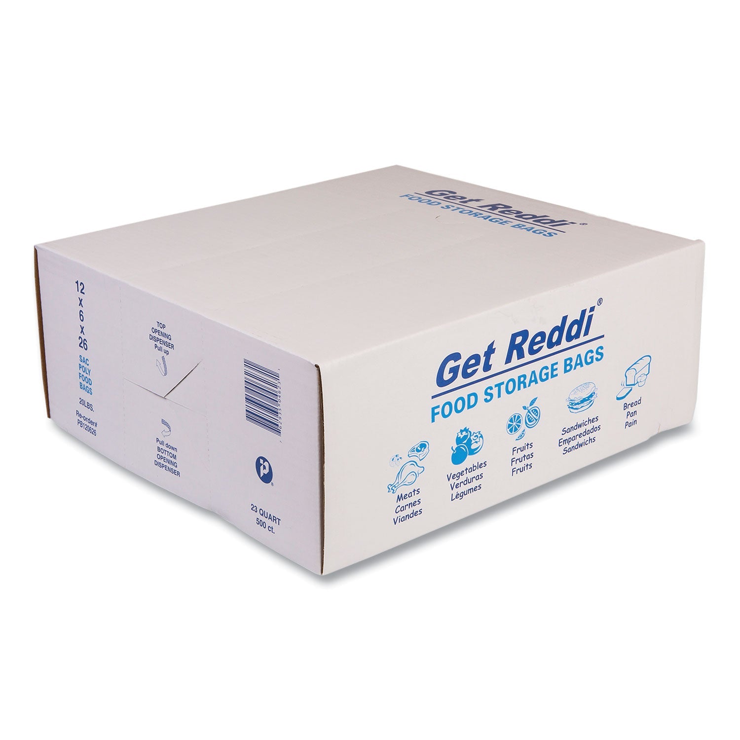 Inteplast Group Silverware Bags, 3.5" x 1.5" x 10", Clear, 2,000/Carton