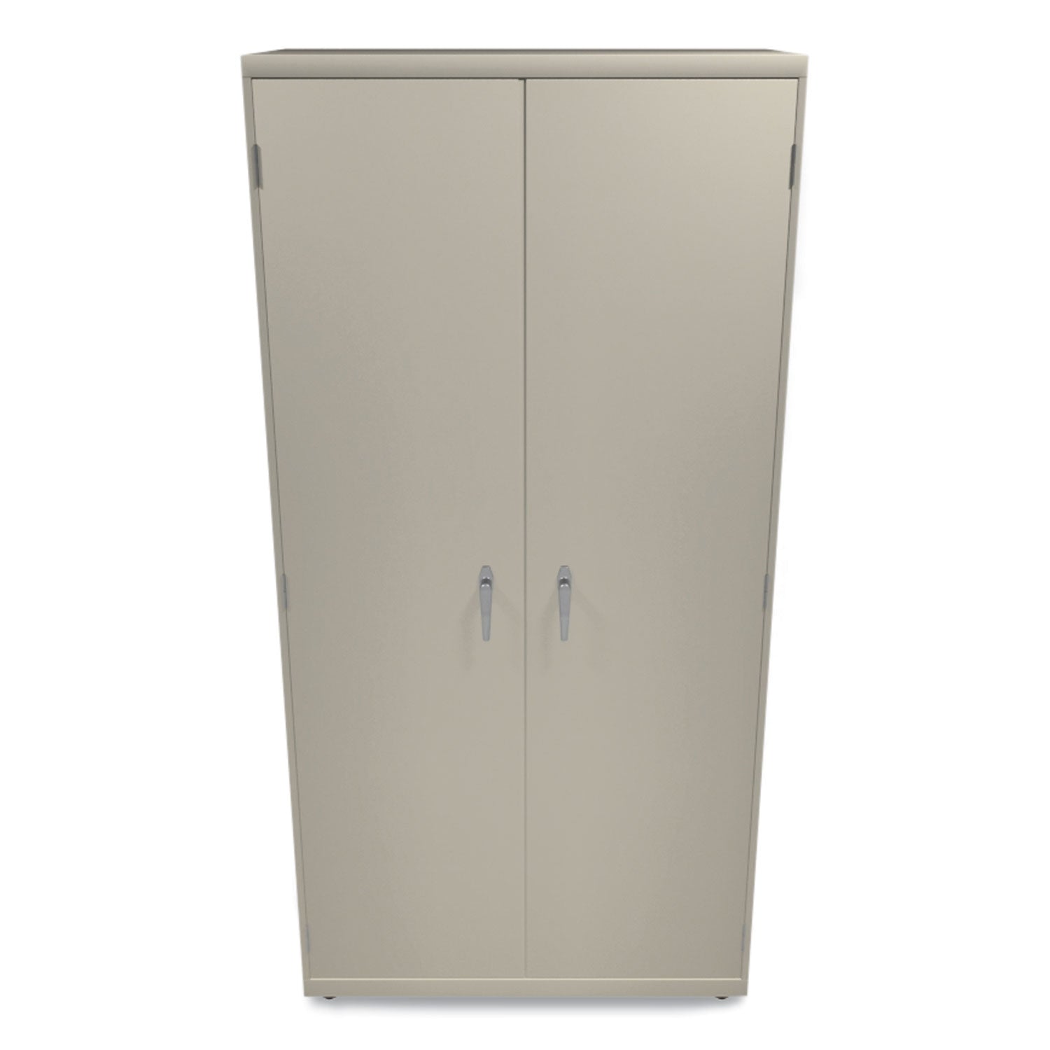 HON® Assembled Storage Cabinet, 36w x 18.13d x 71.75h, Putty - Bloom Skins