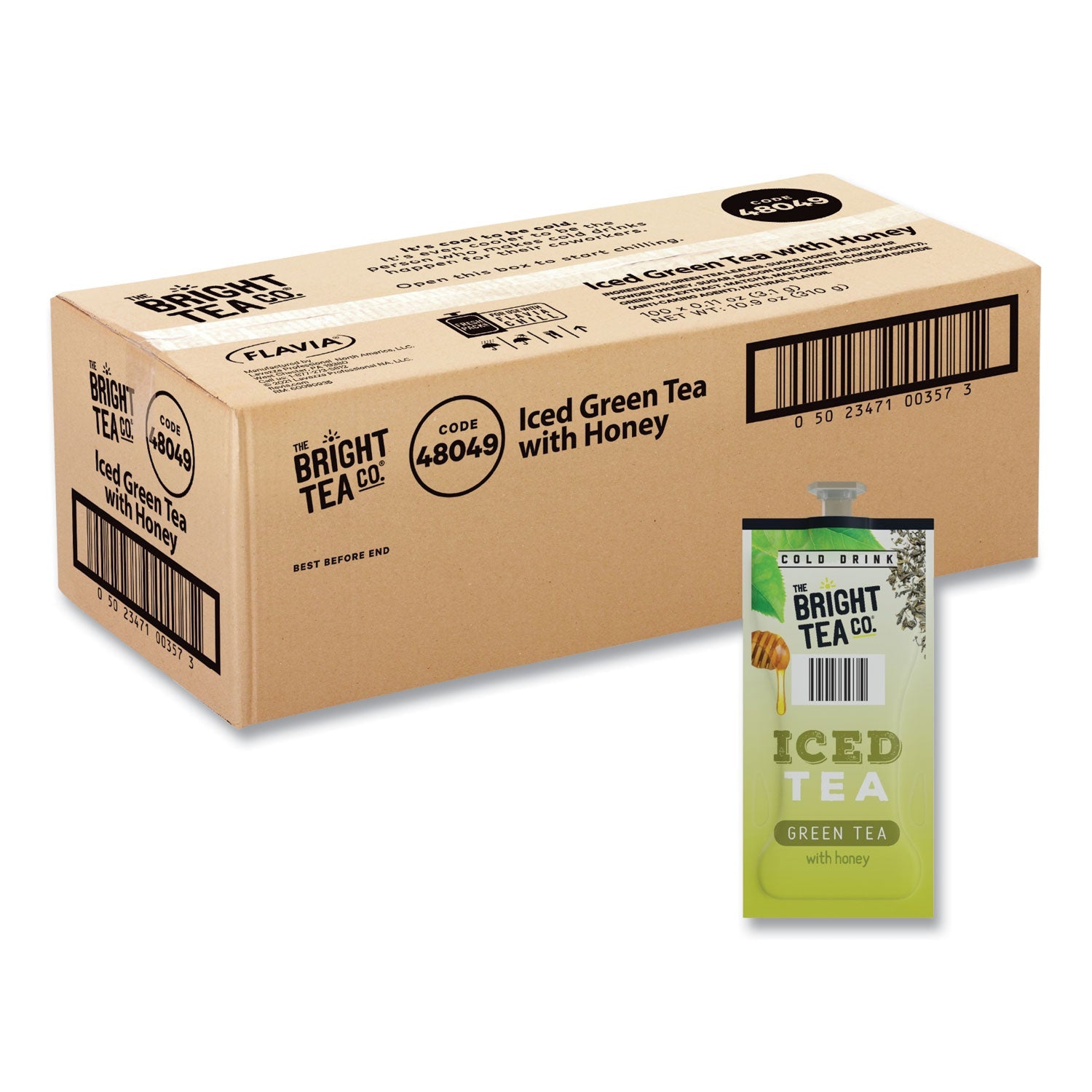 Iced Green Tea with Honey | 100 Freshpacks