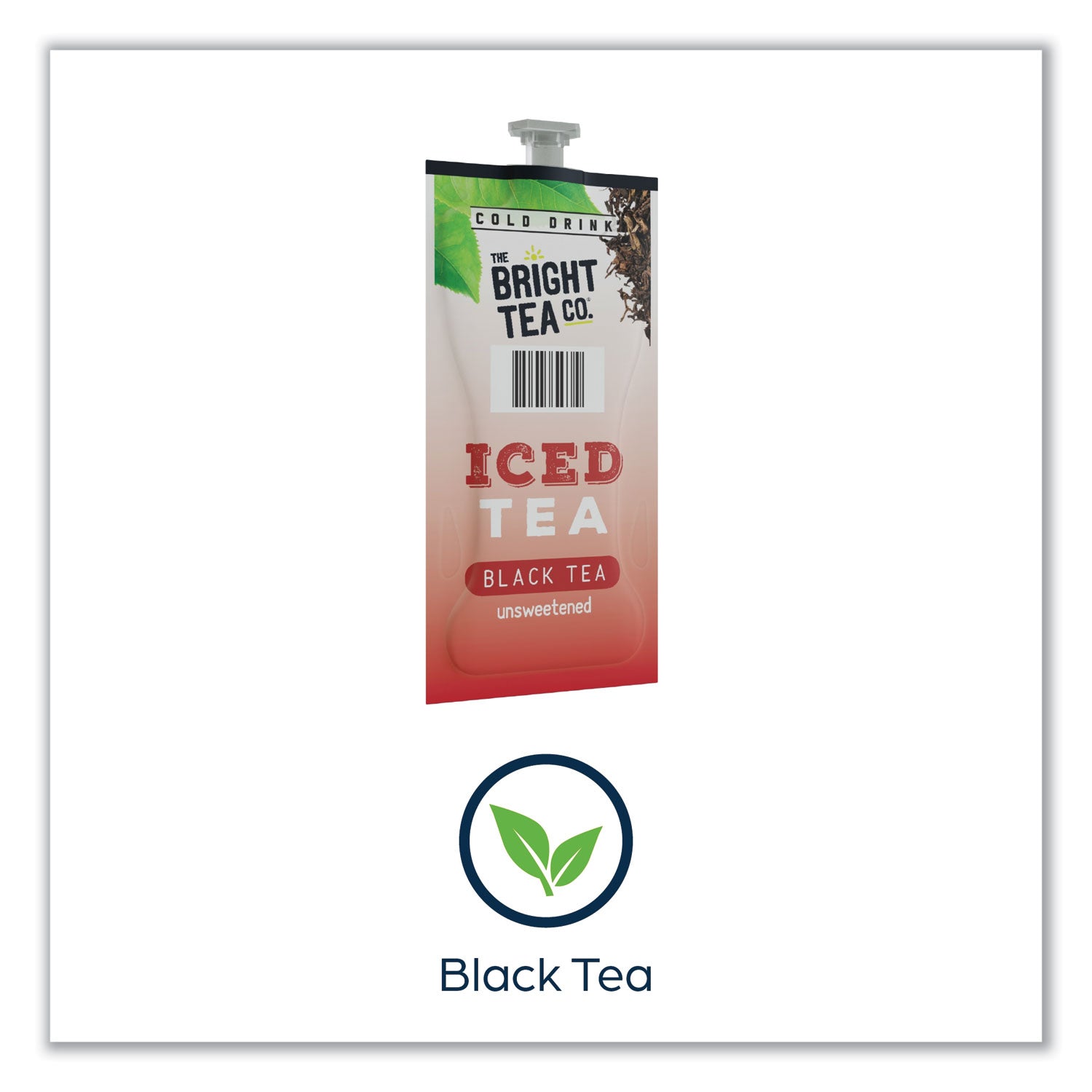 FLAVIA® The Bright Tea Co. Unsweetened Iced Black Tea Freshpack, 100/Carton