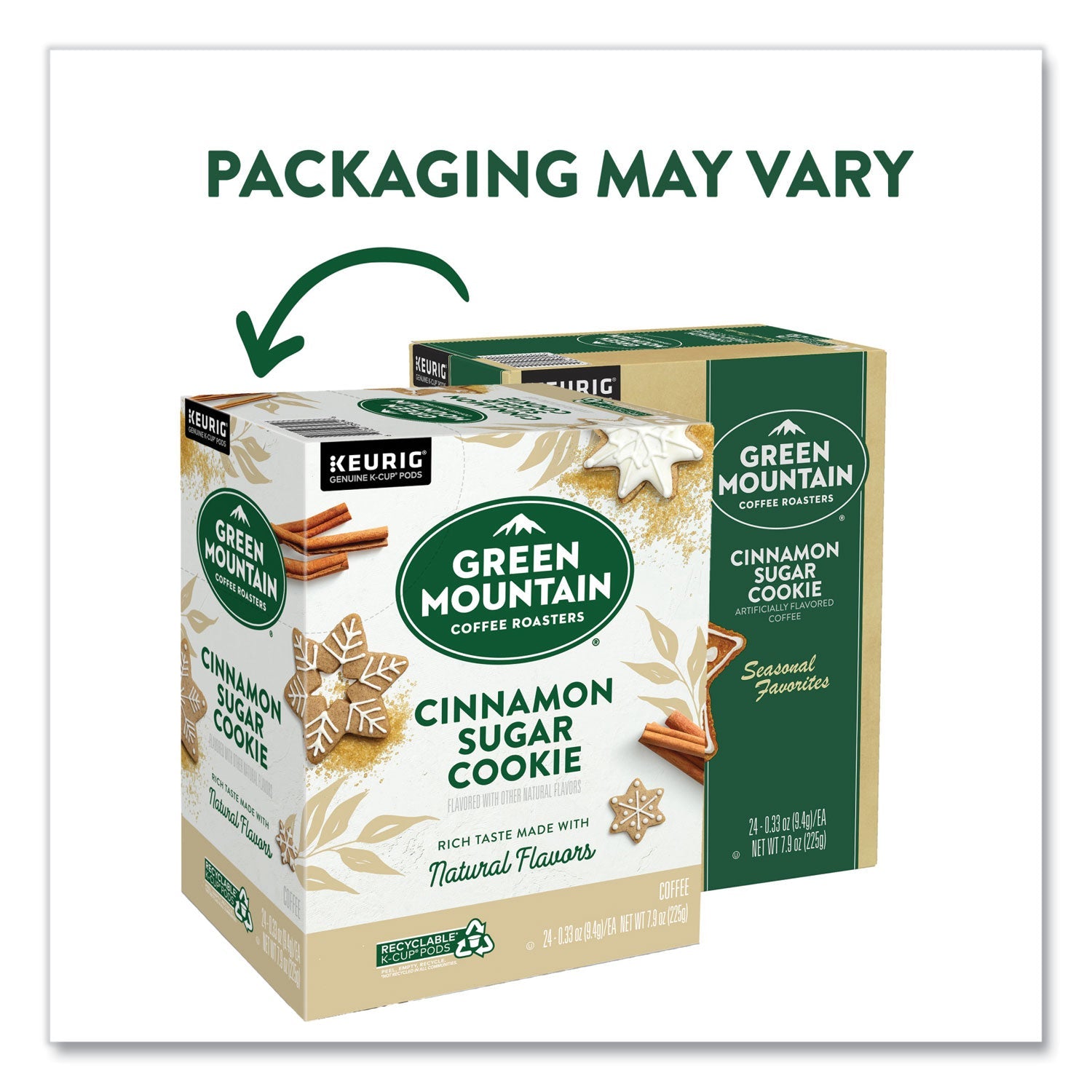 Green Mountain Coffee® Cinnamon Sugar Cookie Coffee K-Cups, 24/box