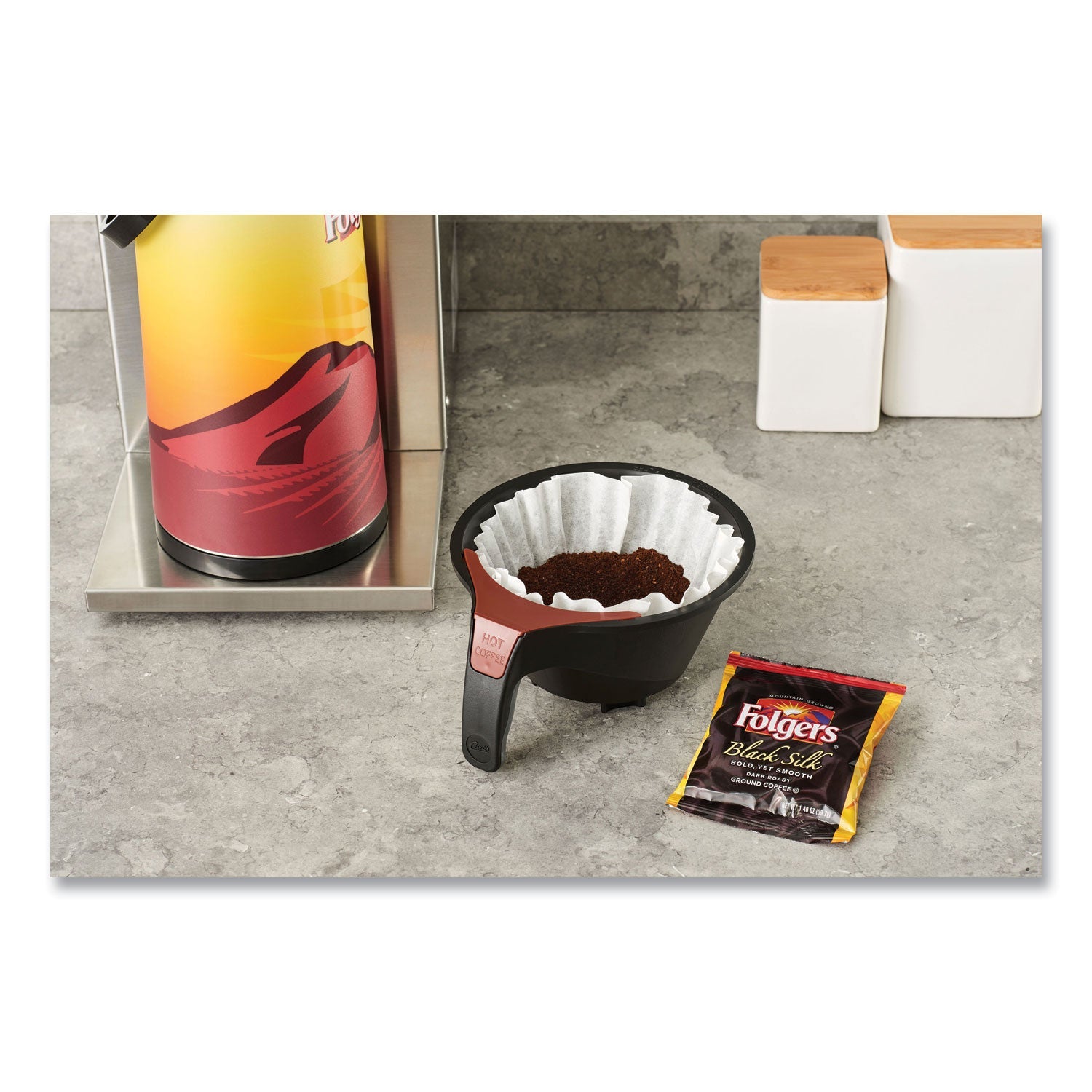 Folgers® Coffee, Black Silk, 1.4 Oz Packet, 42/carton