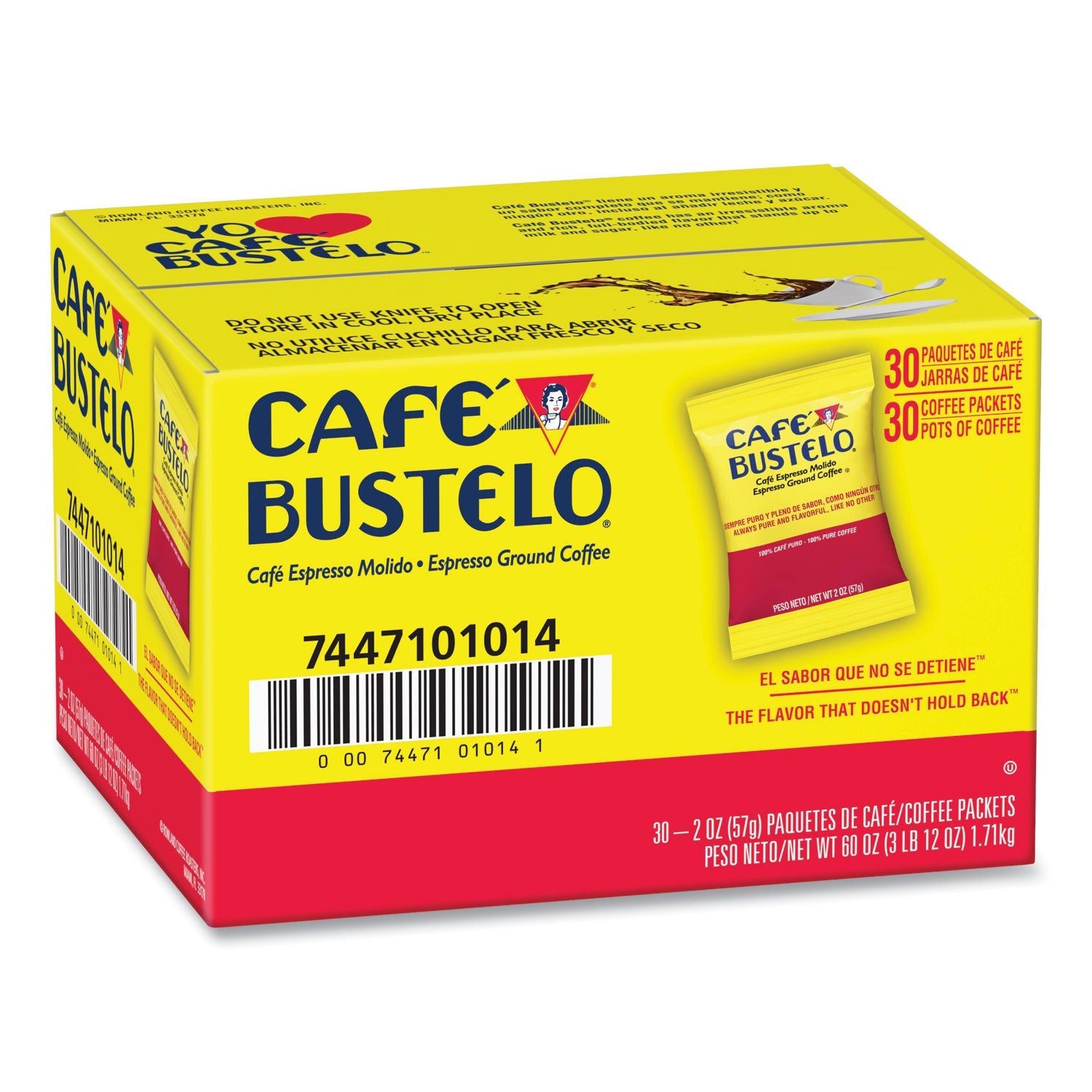 Espresso Coffee | 2oz Fraction Pack, 30/Carton